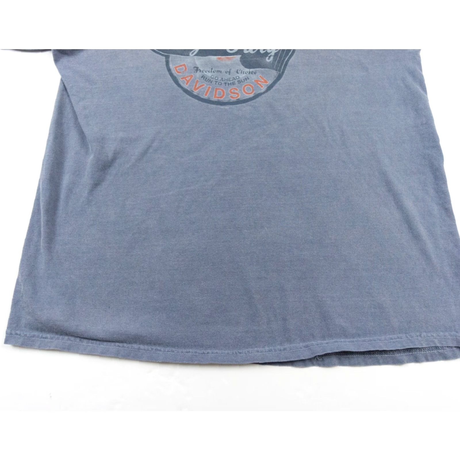 Harley Davidson Harley-Davidson Motorcycle Shirt Men's XL Blue Short Sleeve Graphic Tee Biker Size US XL / EU 56 / 4 - 3 Thumbnail