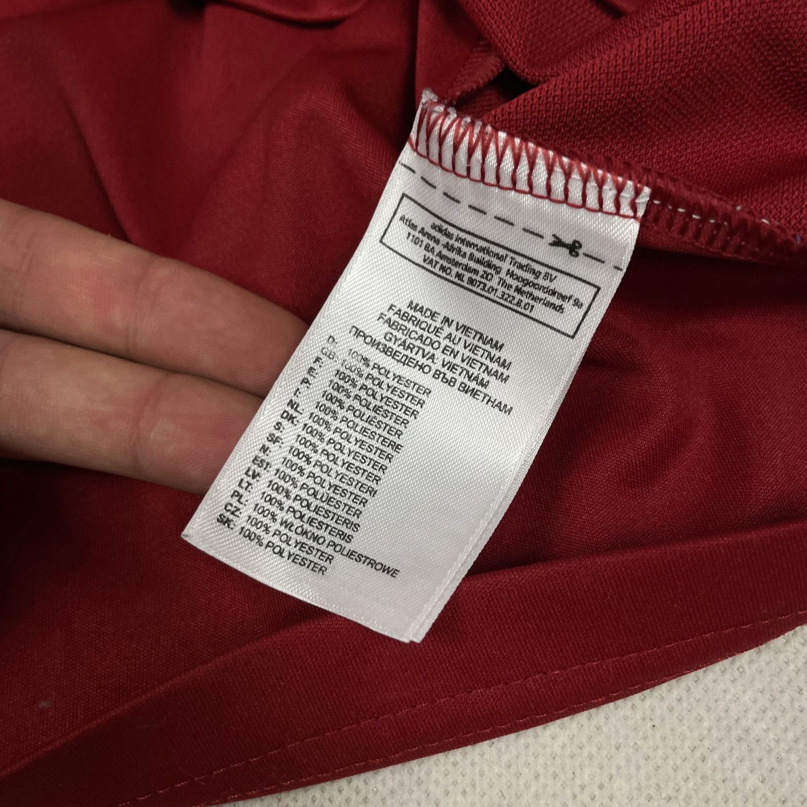 Adidas Adidas Climacool Mens Red Denmark National Football Jersey S Size US S / EU 44-46 / 1 - 9 Thumbnail