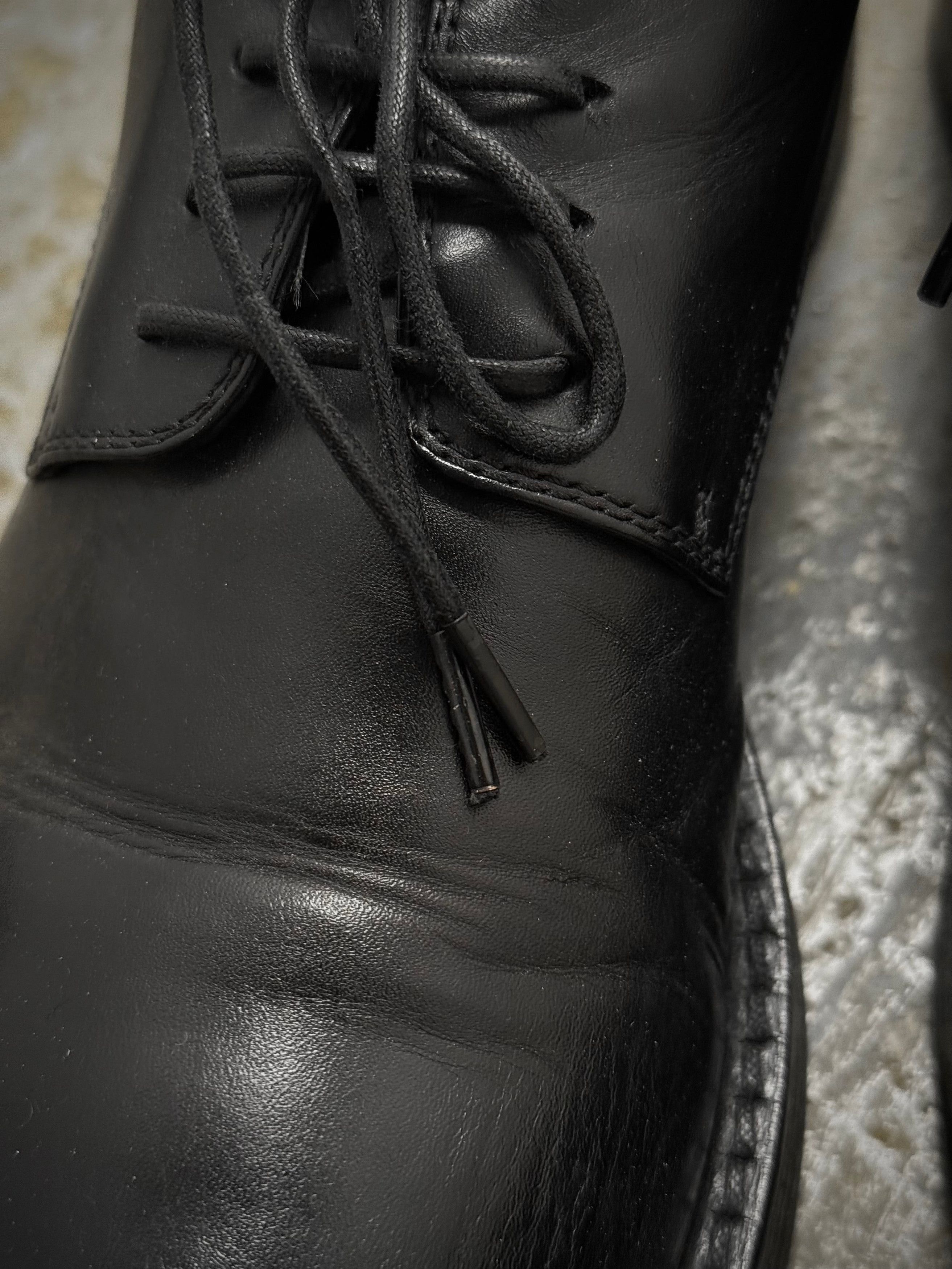 Ann Demeulemeester Ann Demeulemeester AW21 'Olivier' Cow Leather Derbies Size US 9 / EU 42 - 5 Thumbnail