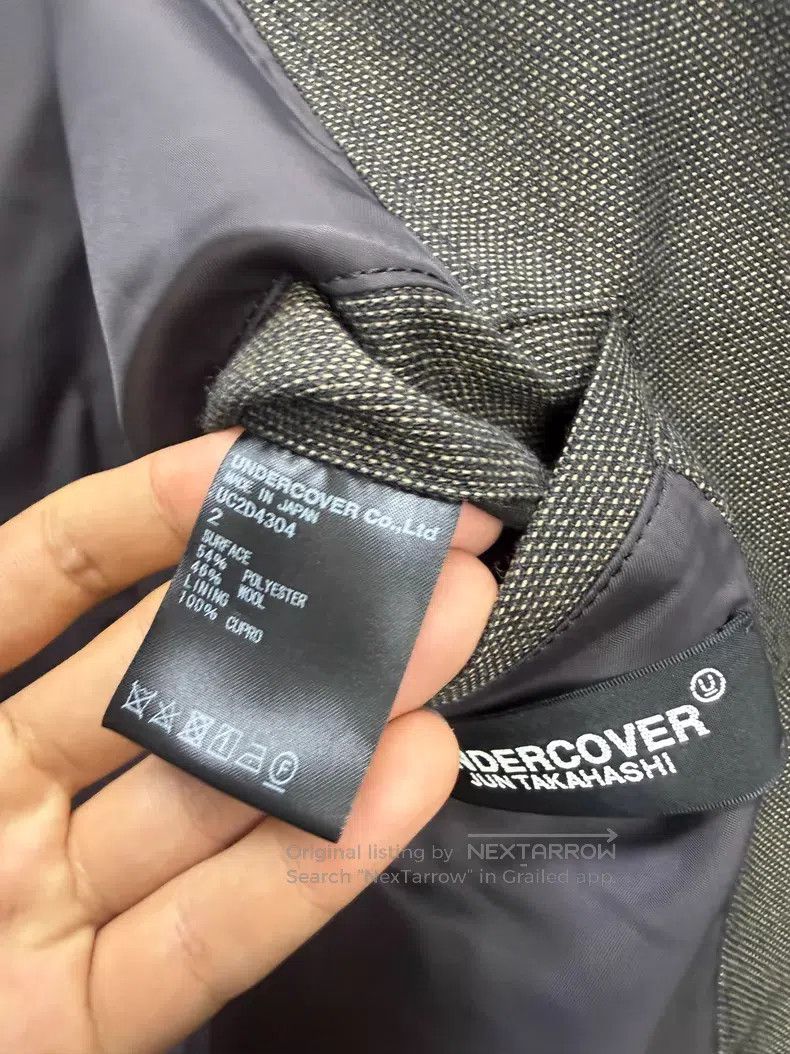 Undercover Undercover Hand-Stitched Cross Embroidered Coat Size US M / EU 48-50 / 2 - 9 Thumbnail