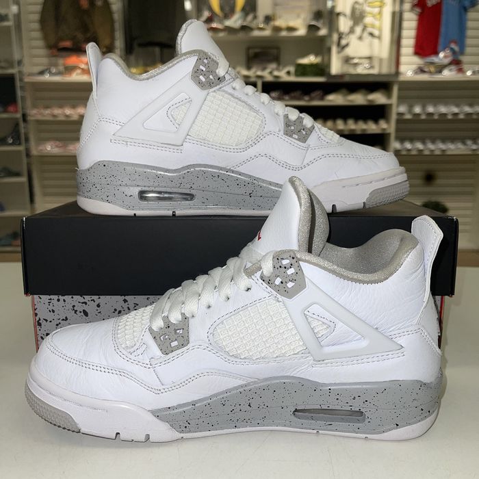 retro 4 white oreo gs
