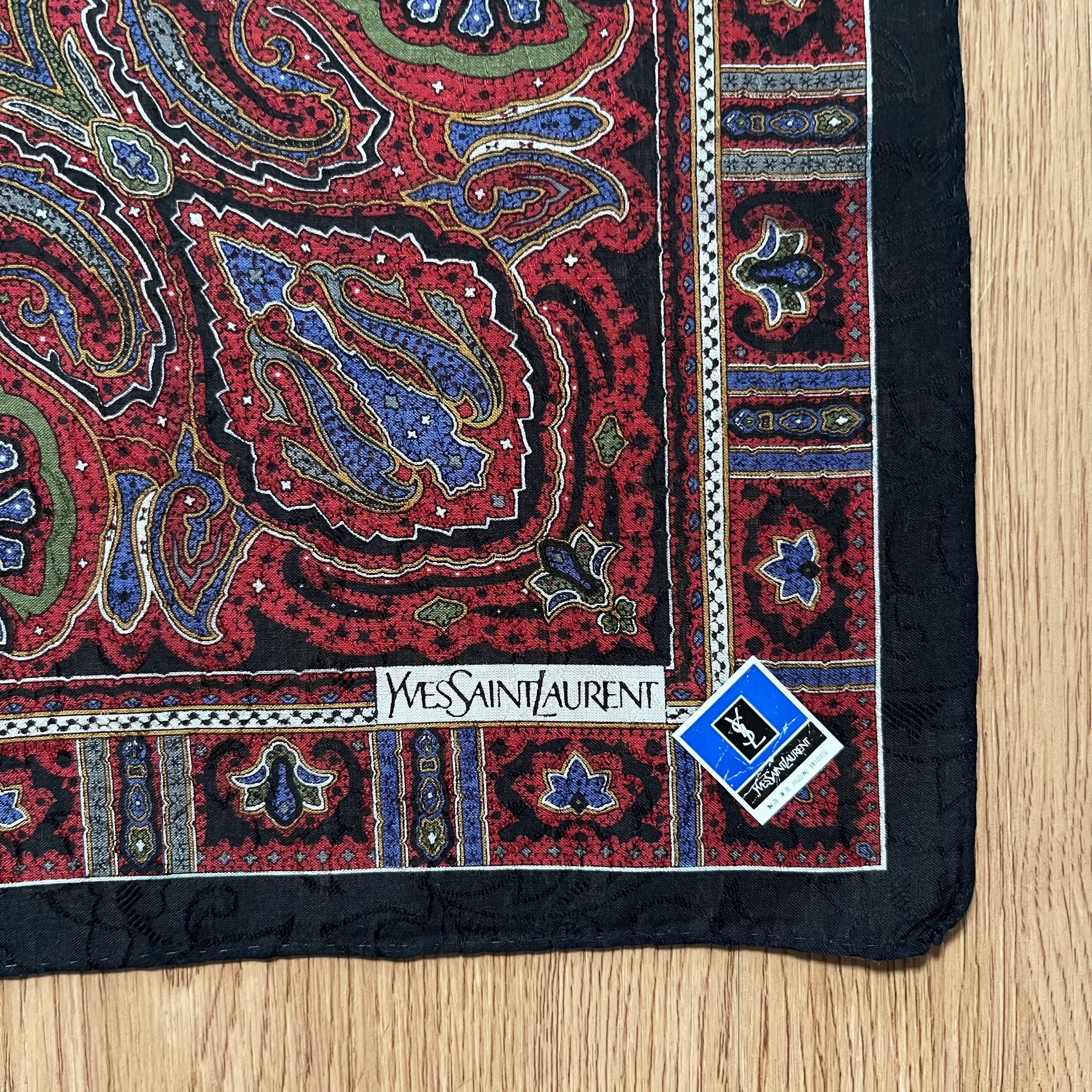 Yves Saint Laurent Vintage Yves Saint Laurent Handkerchief Size ONE SIZE - 2 Thumbnail