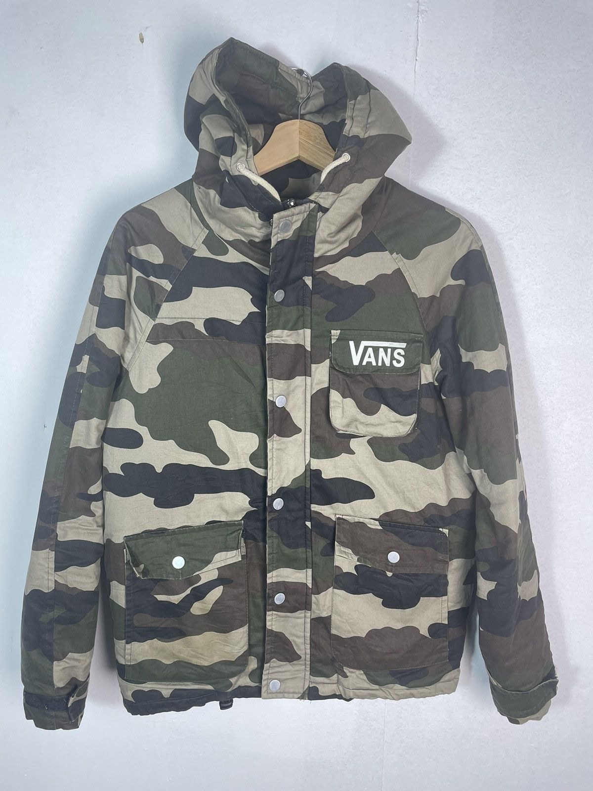 Vans Vans Of The Wall Bomber Hoodie Jacket Size US L / EU 52-54 / 3 - 3 Thumbnail