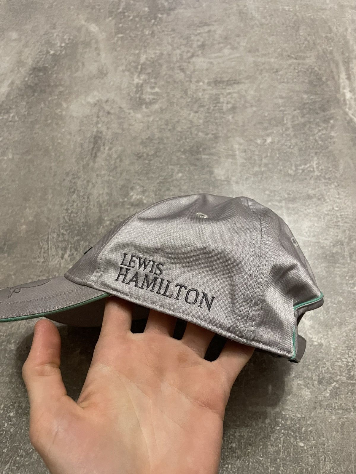 Formula 1 × Mercedes-Benz × Puma Vintage Mercedes Benz AMG x Puma x Lewis Hamilton Racing Cap Size ONE SIZE - 5 Thumbnail