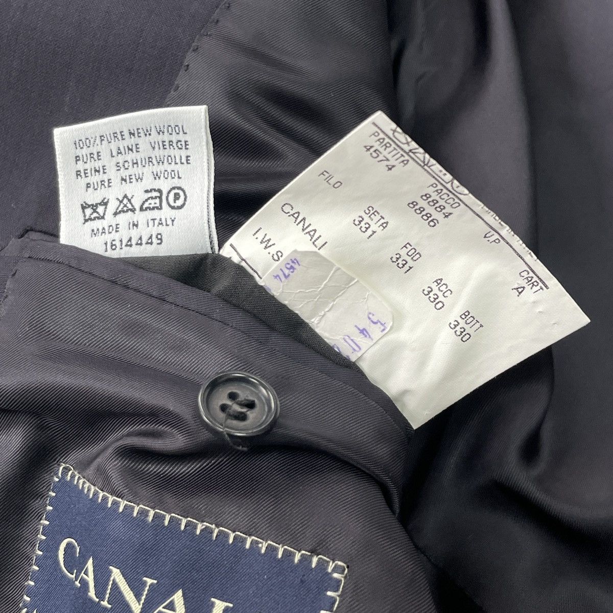 Canali Canali Wool Blazer Size 54R Size 54R - 15 Thumbnail