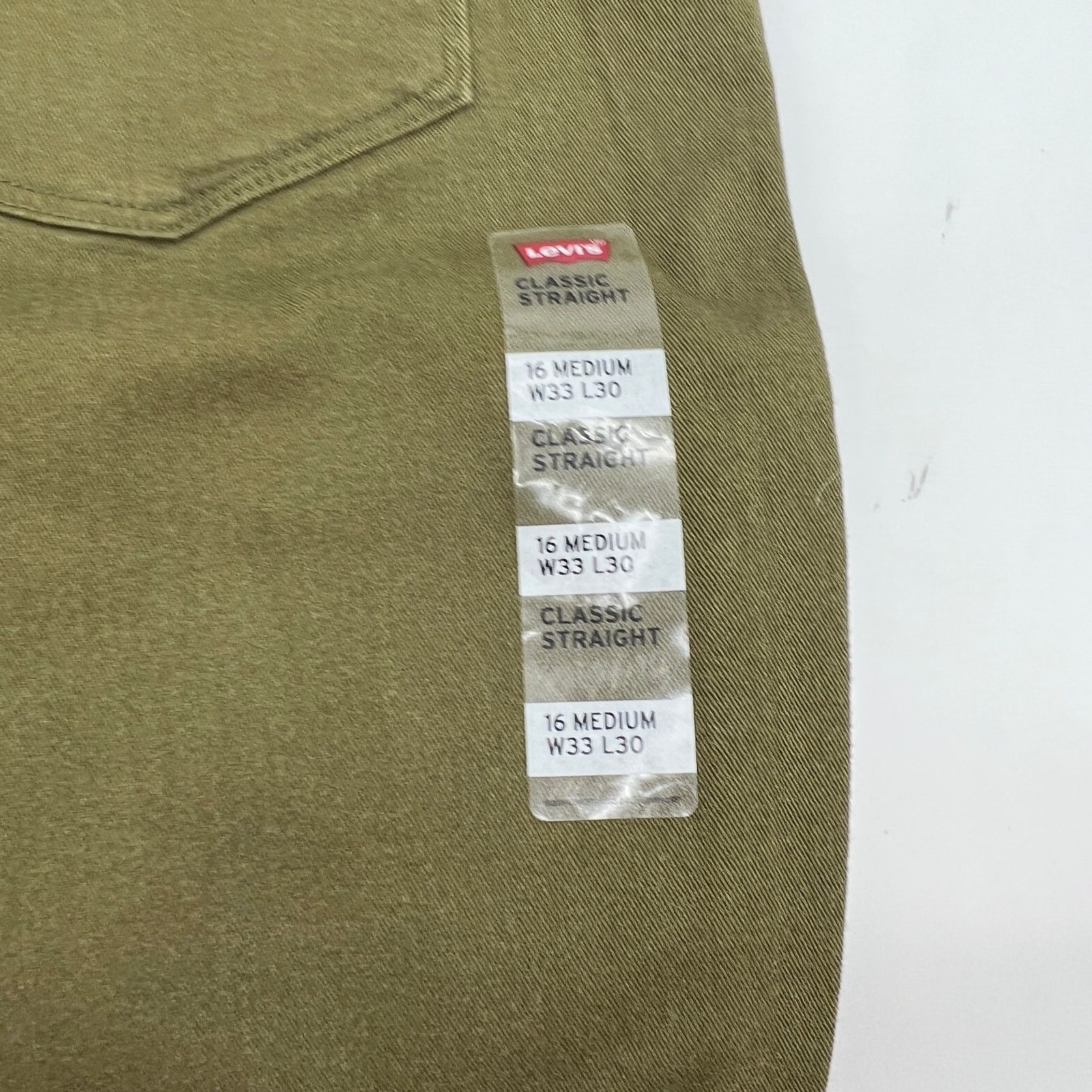 Levi's Levi's Womens Mid Rise Classic Straight Jean Size 16medium Size 38" / US 16 / IT 52 - 4 Thumbnail