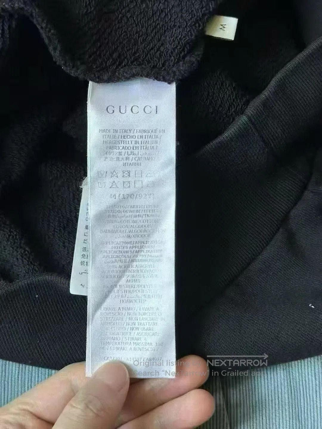 Gucci Guicci Cat Motif Sweatshirt| Size US M / EU 48-50 / 2 - 3 Thumbnail