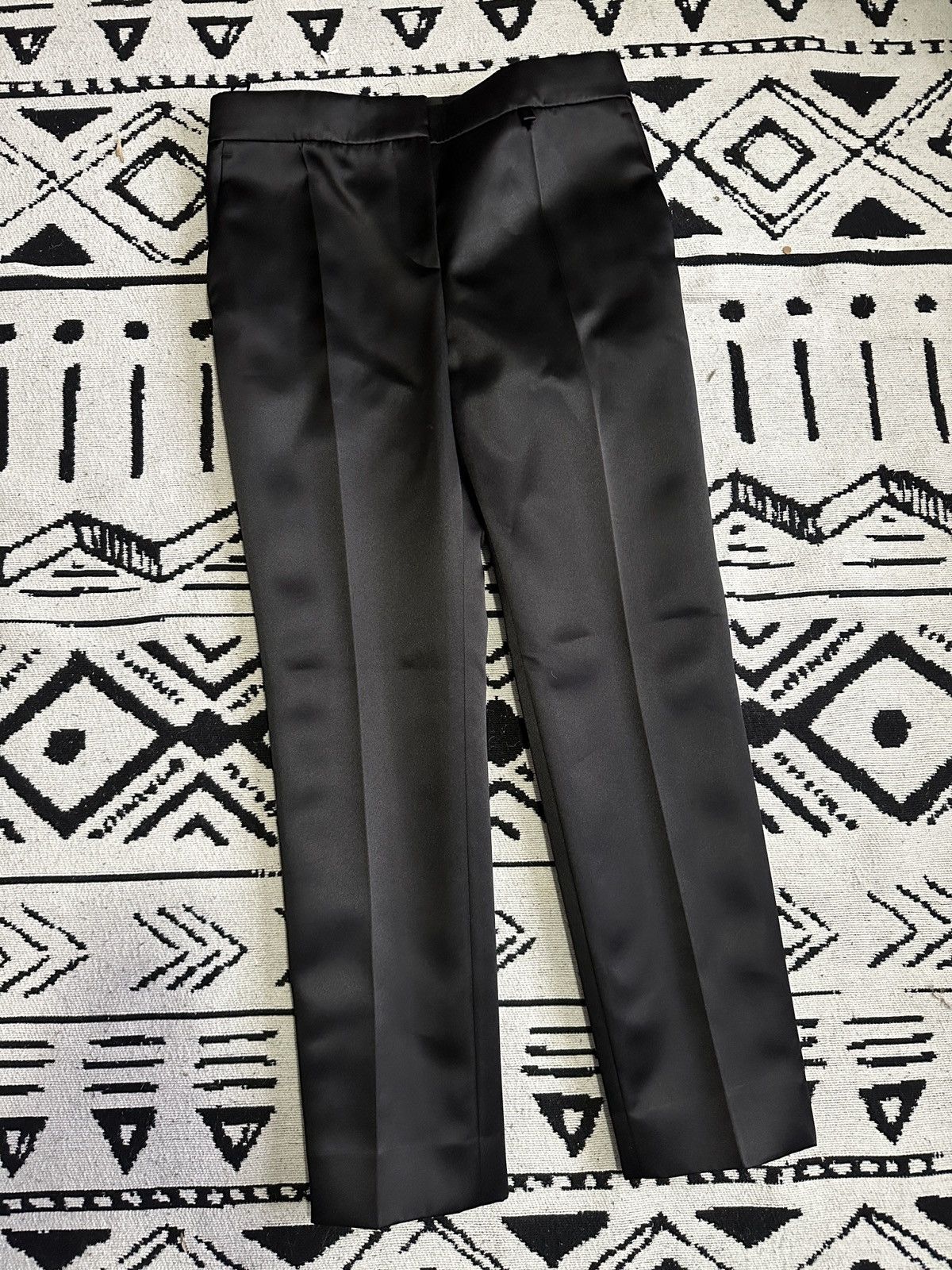 Givenchy Straight-Leg Satin Finish Tailored Trousers Size US 30 / EU 46 - 1 Thumbnail