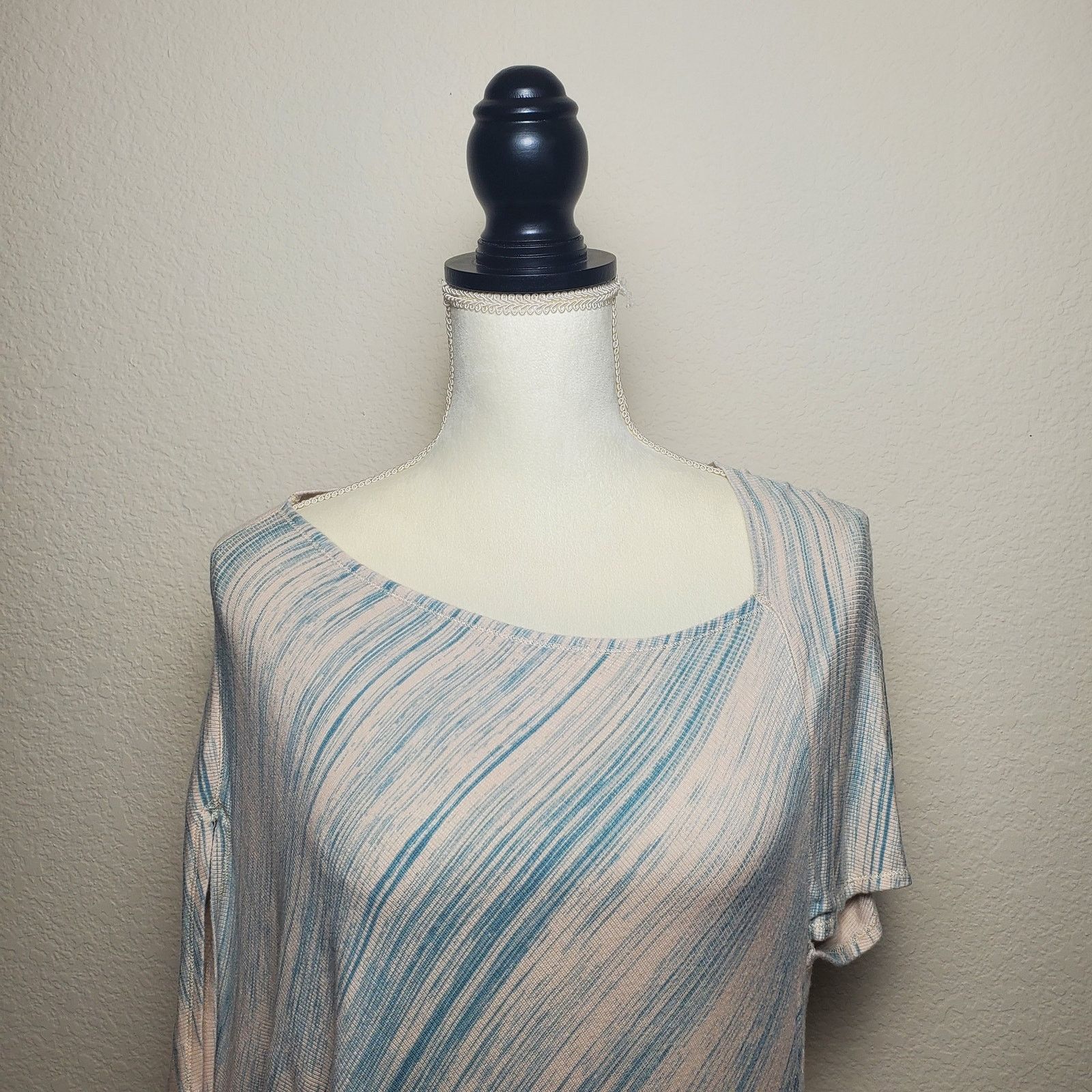 Anthropologie Anthropologie Quoin Blue Striped Top Small Size S / US 4 / IT 40 - 5 Thumbnail