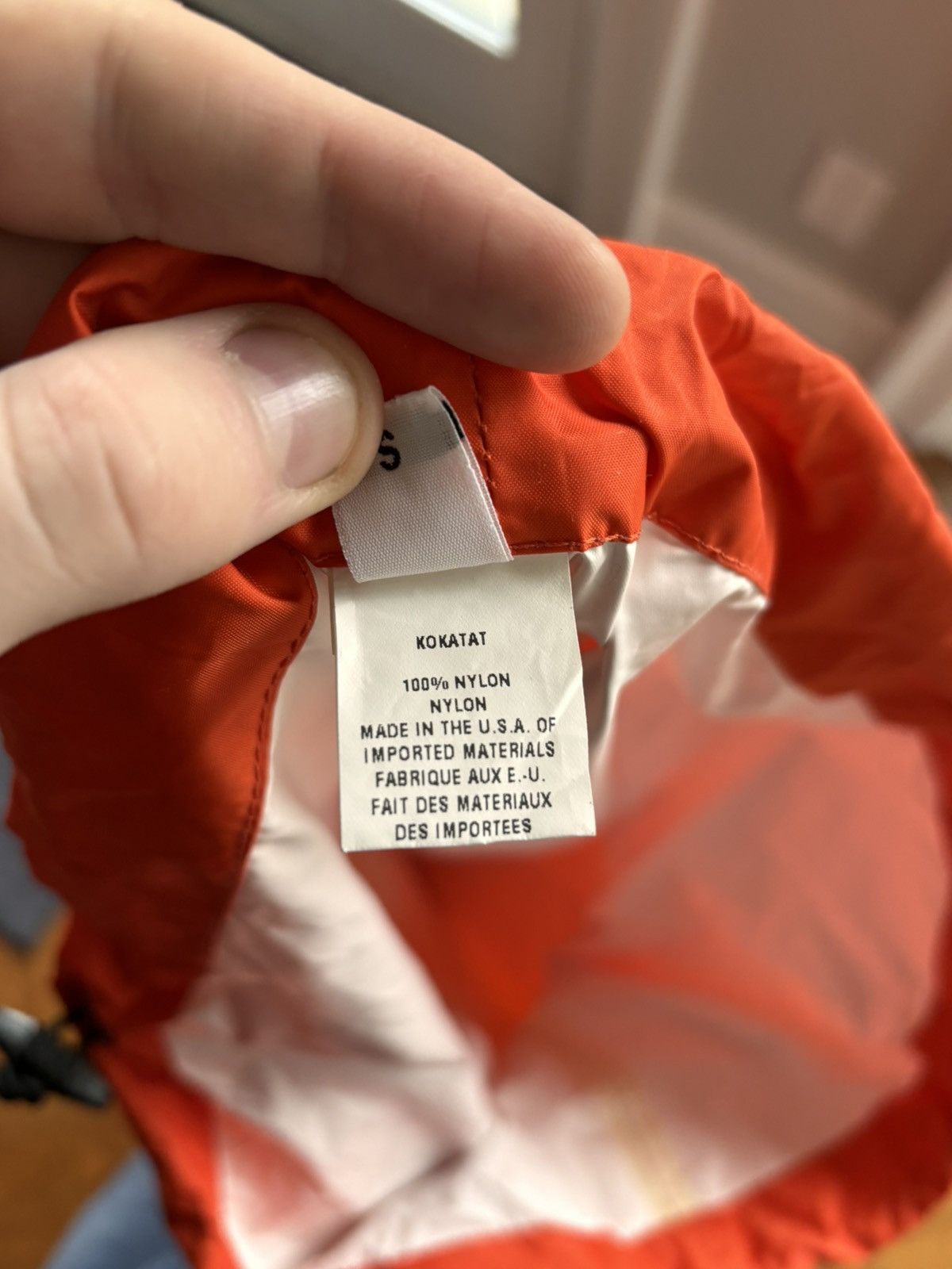 Kokatat Jacket Kayak Half Zip Anorak Taped Seam Shell Wind S