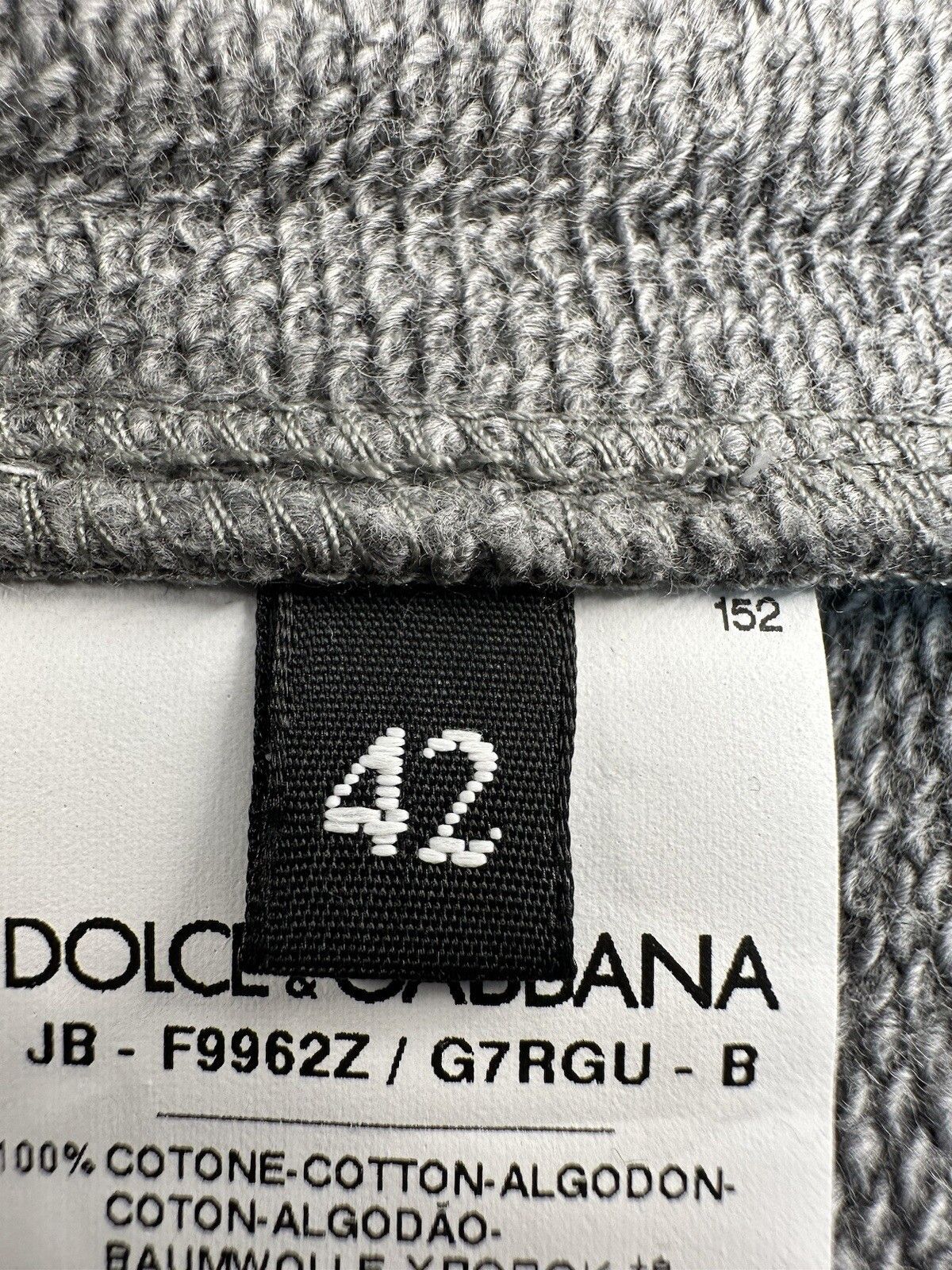Dolce & Gabbana New Dolce & Gabbana Sweatshirt size-IT-42 / Size M / US 6-8 / IT 42-44 - 8 Thumbnail