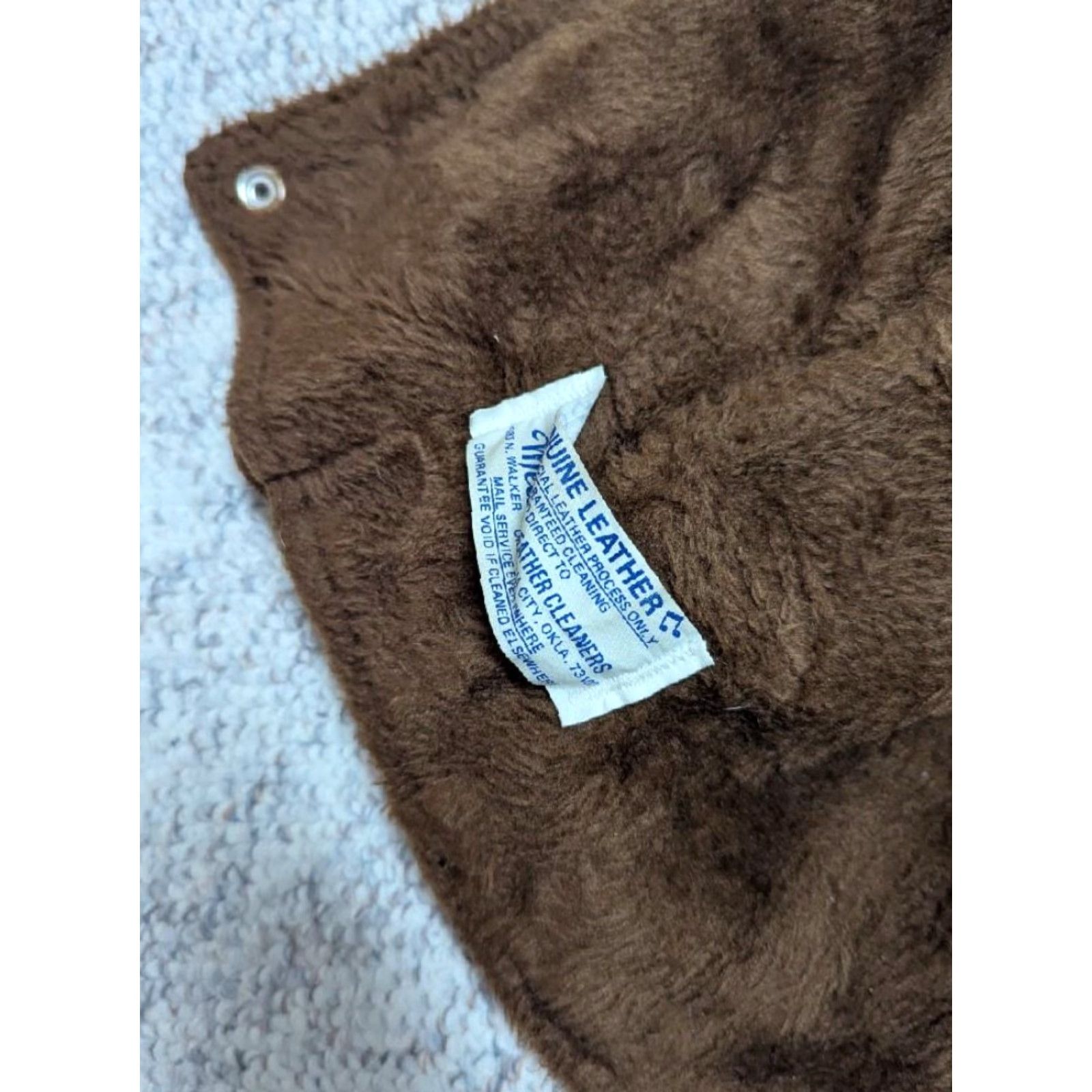 Vintage VINTAGE Pioneer Wear coat Western jacket Mens 40 Brown Cowhide Split-Suede USA Made Rancher Long Tall Sherpa Cowboy Midwest 40 Size US M / EU 48-50 / 2 - 5 Thumbnail