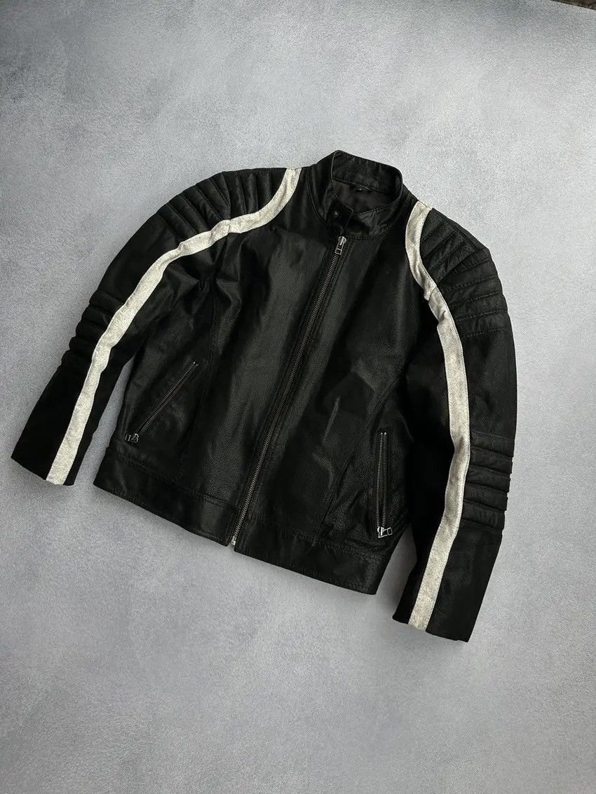Vintage Vintage Snap Shot Moto Leather Jacket Size US S / EU 44-46 / 1 - 4 Thumbnail