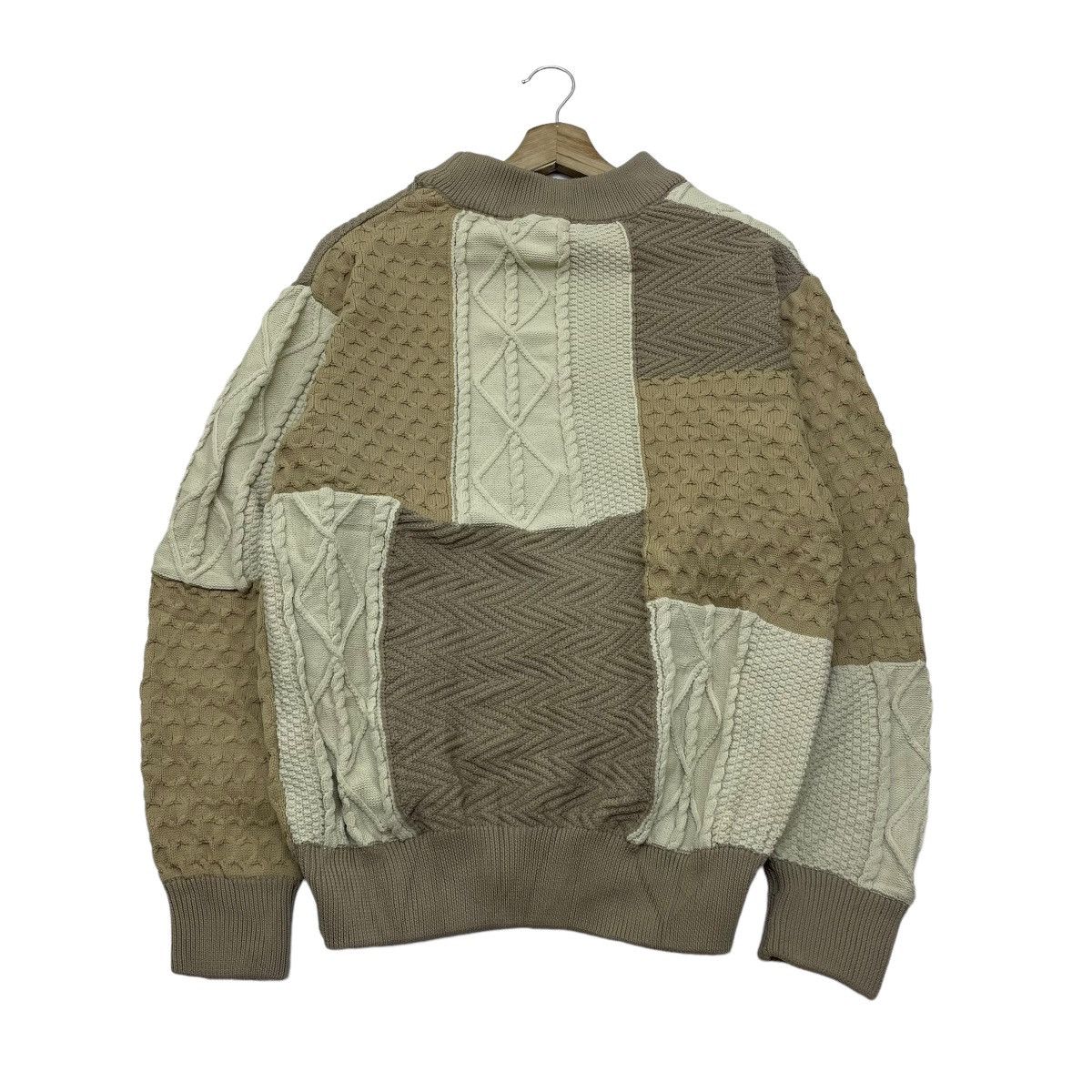Homespun Knitwear 🔥Japanese Brand Takeo Kikuchi Knit Jacket Size US M / EU 48-50 / 2 - 2 Thumbnail