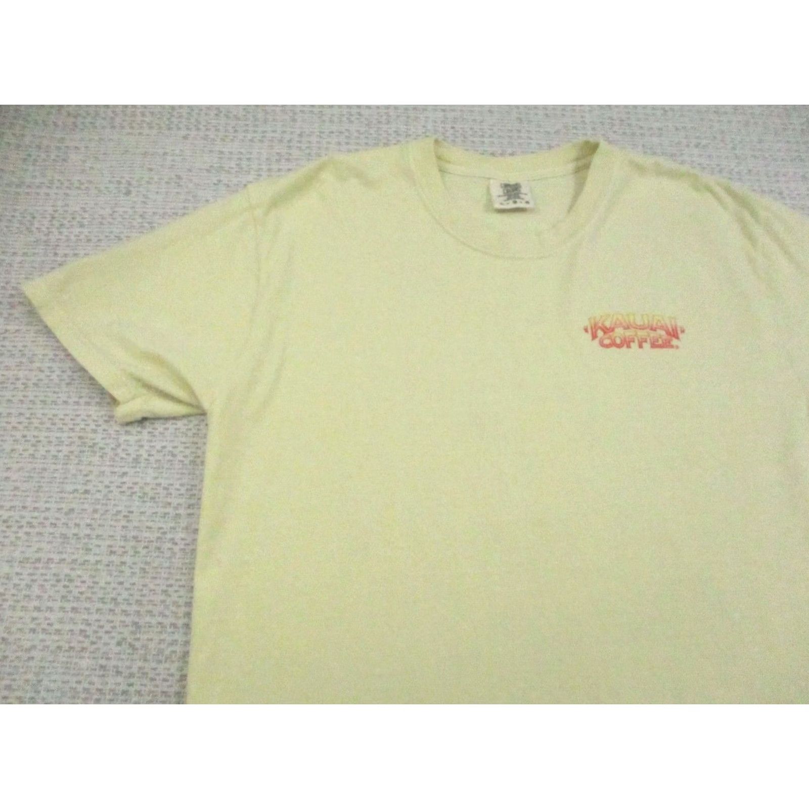 Comfort Colors Comfort Colors Big Braddahs Coffee Shirt Mens Large Yellow Kauai Graphic Tee Size US L / EU 52-54 / 3 - 5 Thumbnail
