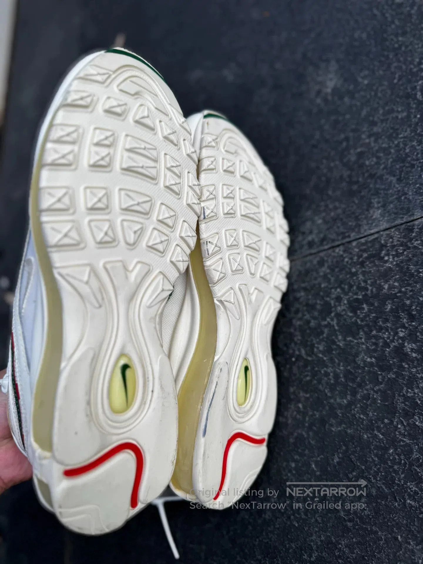 Nike UNDEFEATED Nike Air Max 97 White Sneakers. Size US 9 / EU 42 - 5 Thumbnail