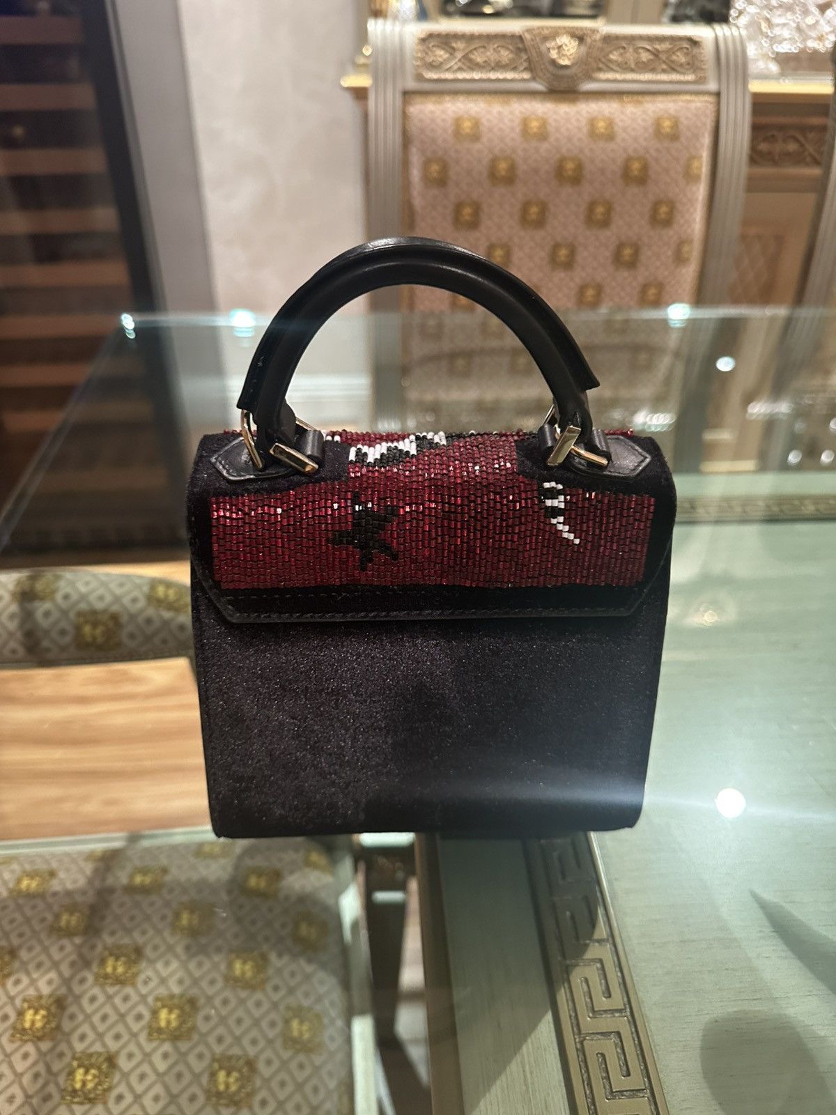 Other Les Petits Joueurs Black mini Bag Size ONE SIZE - 2 Thumbnail