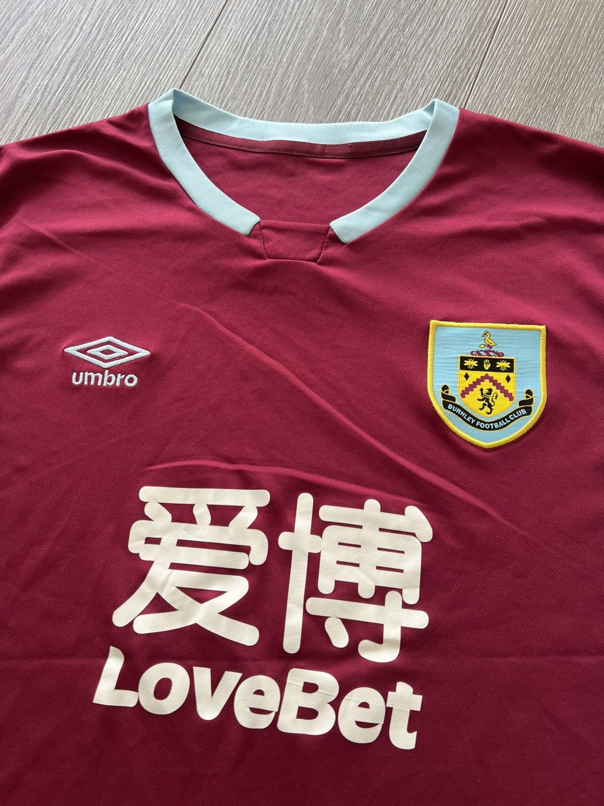 Umbro Umbro Burnley Fc Jersey Shirt Soccer Size US XL / EU 56 / 4 - 2 Thumbnail
