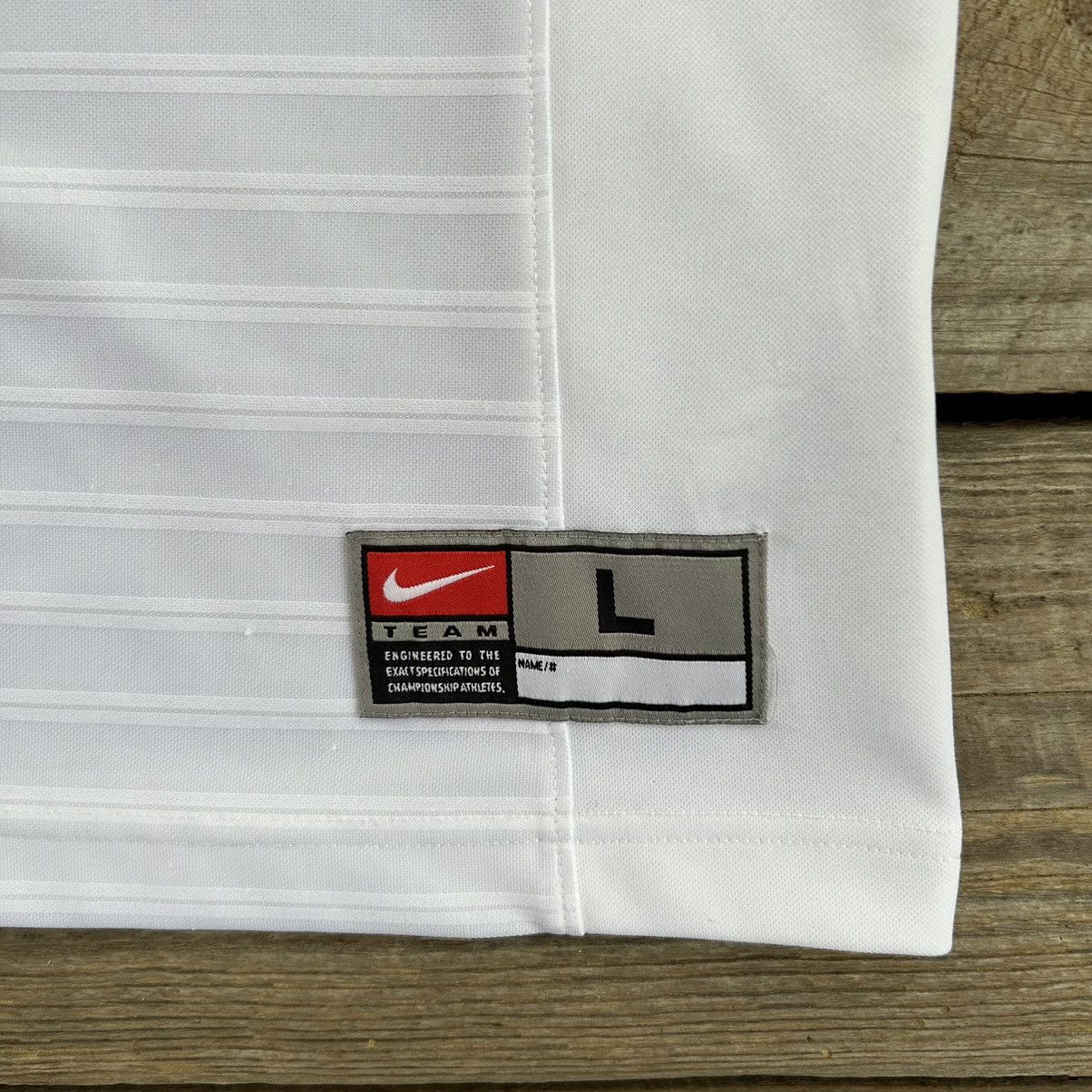 Nike Vintage Nike Team Mocha Brown Swoosh Nike Soccer Jersey Size 42 - 5 Thumbnail