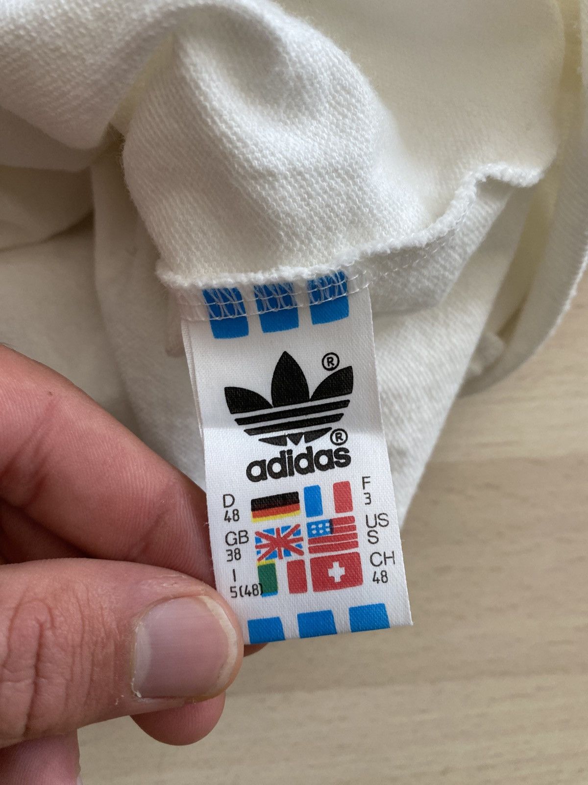 Adidas Vintage Adidas Stefan Edberg Tennis Tournament Sweatshirt Size US S / EU 44-46 / 1 - 7 Thumbnail