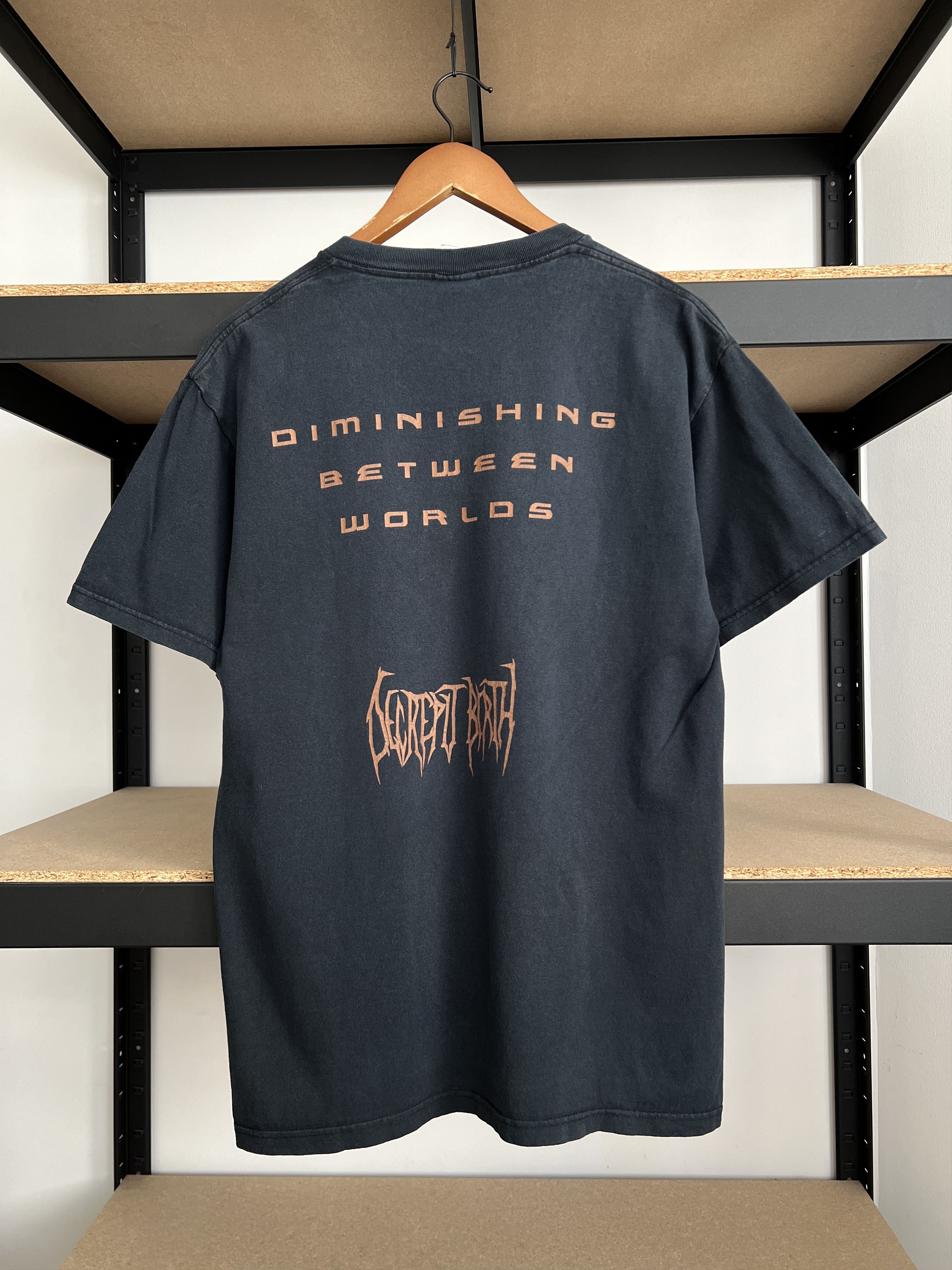 Band Tees Vintage 2000s Decrepit Birth Diminishing Between Worlds Tee Size US L / EU 52-54 / 3 - 4 Thumbnail
