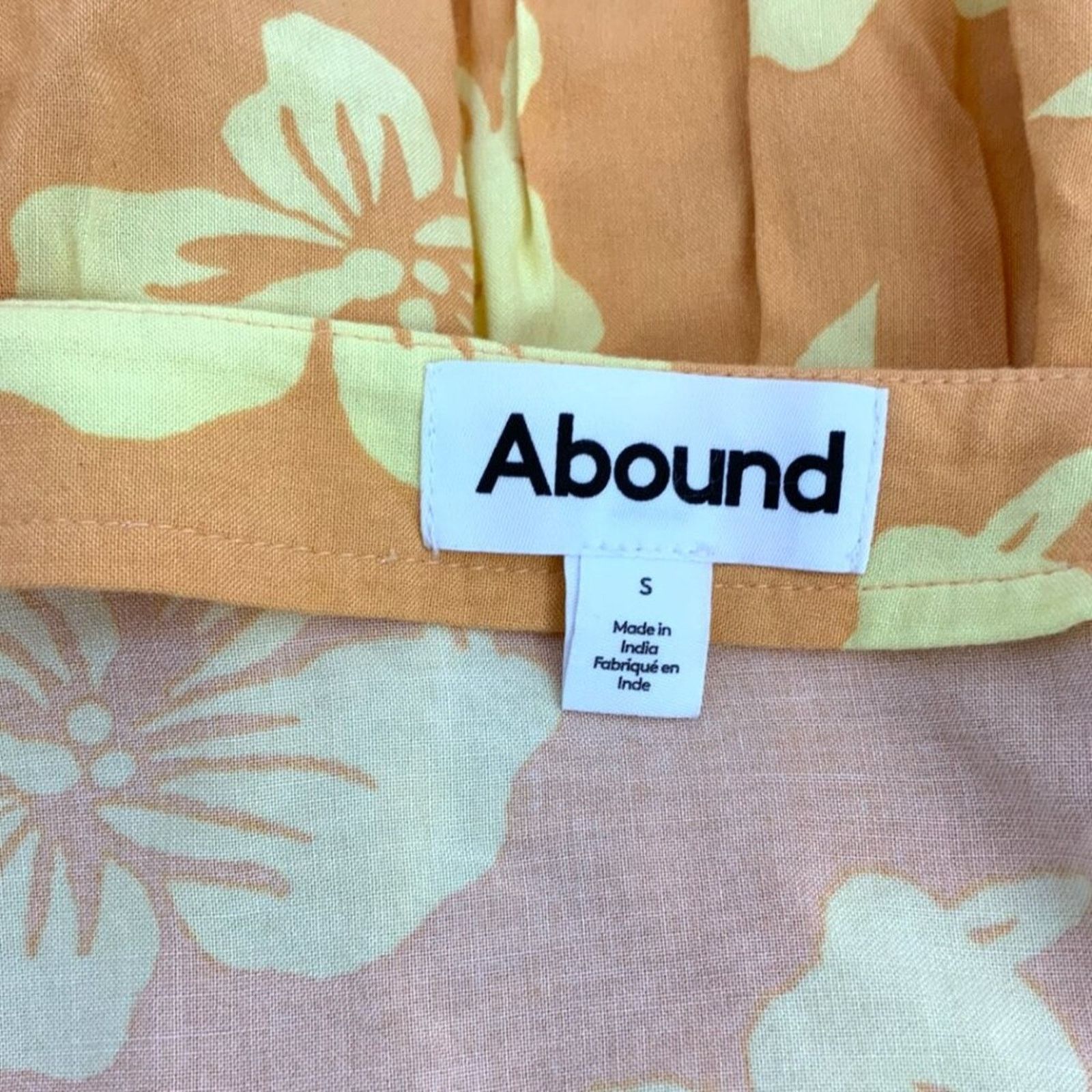Other Abound Drop Waist Miniskirt Yellow Small NWOT $30 MSRP Size 27" / US 4 / IT 40 - 3 Thumbnail