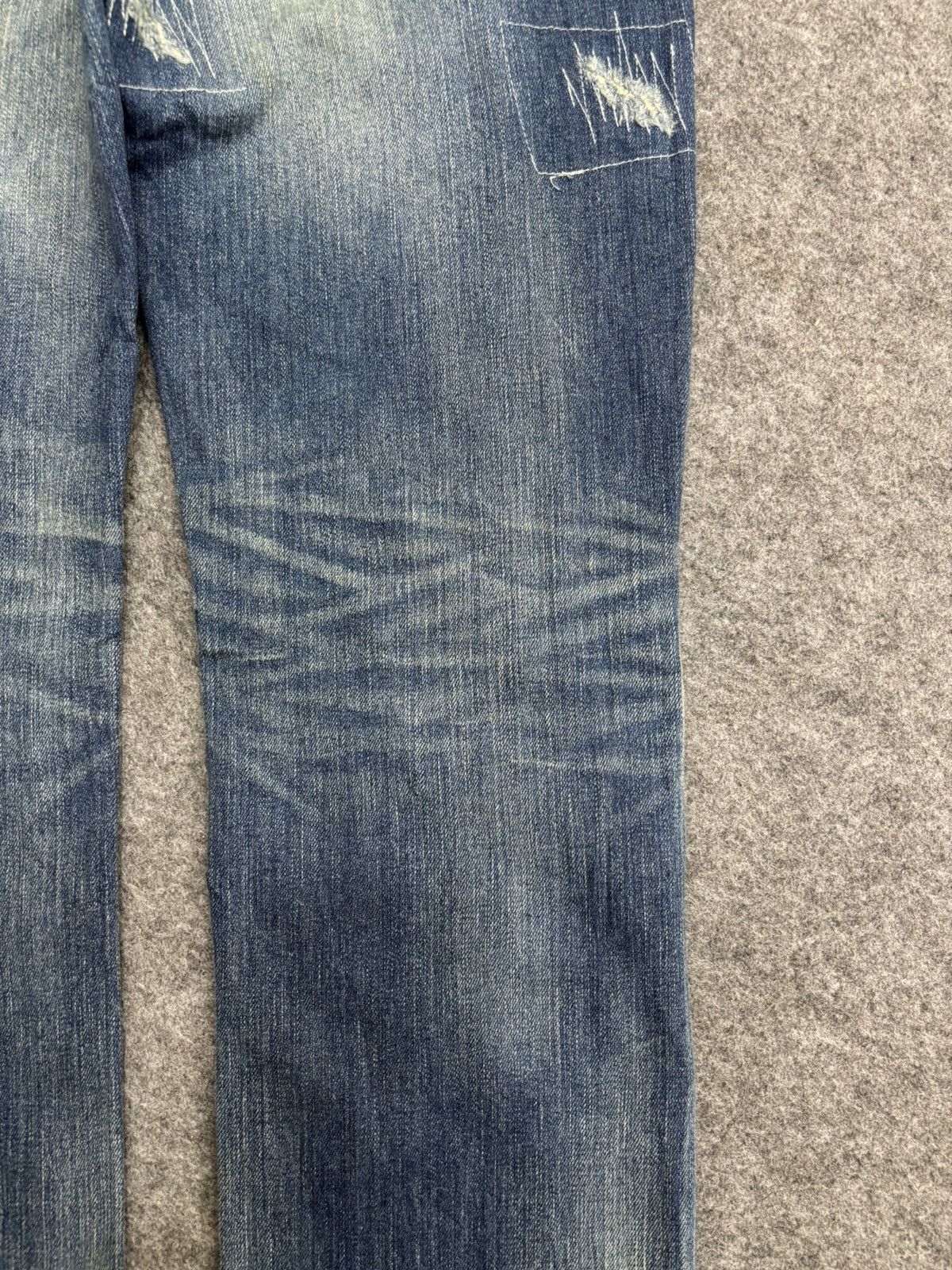 Hurley 💥Punk Style💥Hurley Patchwork Skinny Denim F598 Size US 36 / EU 52 - 14 Thumbnail
