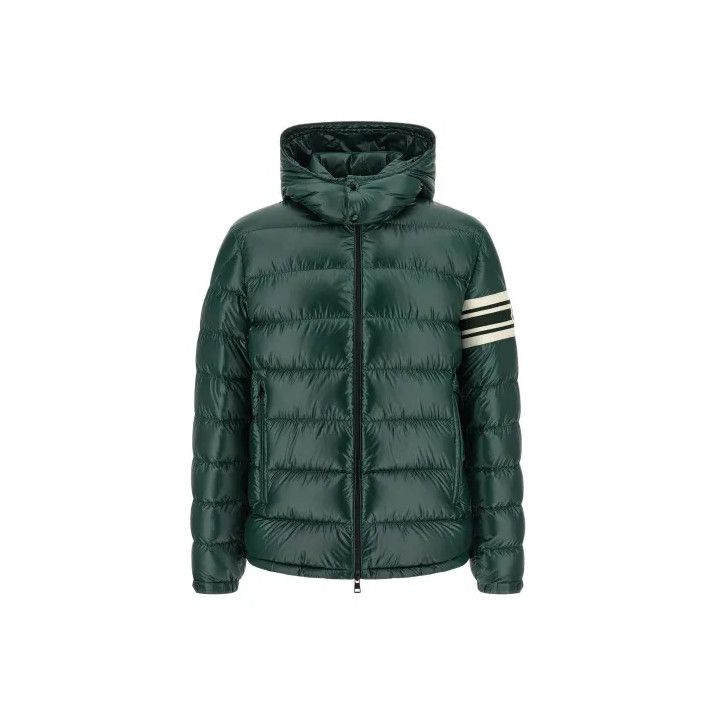 Moncler Moncler FW25 LANDRE Striped Logo Zip Down Jacket Size US M / EU 48-50 / 2 - 1 Thumbnail