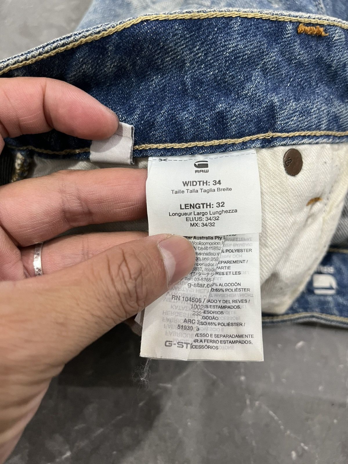 G-Star × Marc Newson G star marc newson j cut jeans archive Size US 34 / EU 50 - 8 Thumbnail