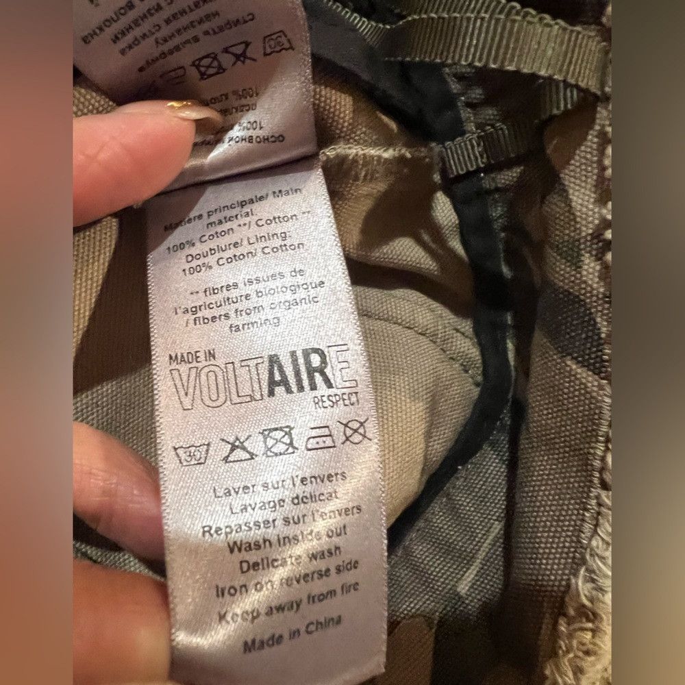 Zadig & Voltaire Zadig & Voltaire Pilote Camo Heart Print Cropped Combat Pan Size 28" / US 6 / IT 42 - 9 Thumbnail