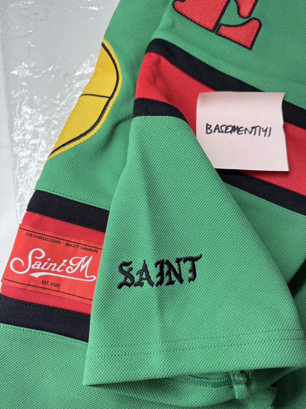 Public Enemy × Saint Michael Saint Mx6 x Public Enemy Jersey Size US L / EU 52-54 / 3 - 7 Thumbnail