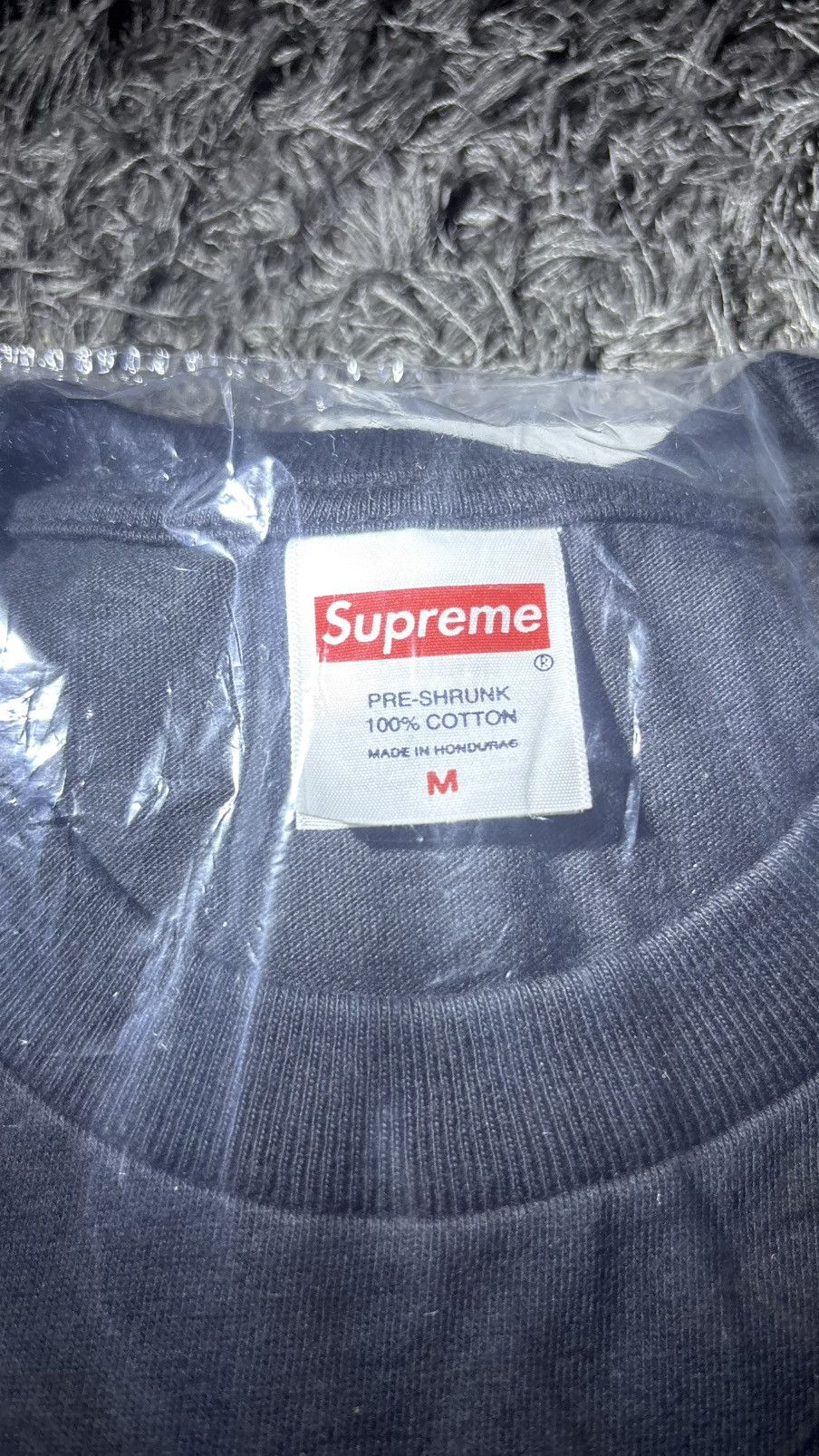 Supreme Supreme® “Tag” Tee, Black (M) [F/W 2025, Week 17] Size US M / EU 48-50 / 2 - 4 Thumbnail