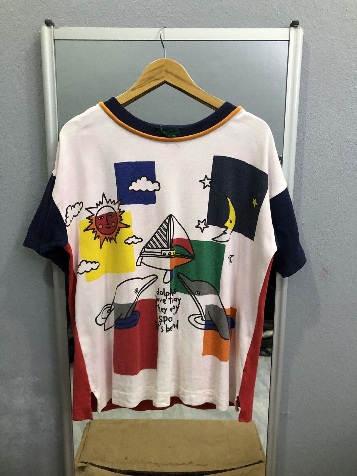 Jean Charles De Castelbajac Jean-Charles de Castelbajac Color Block Shirt Size US S / EU 44-46 / 1 - 1 Thumbnail