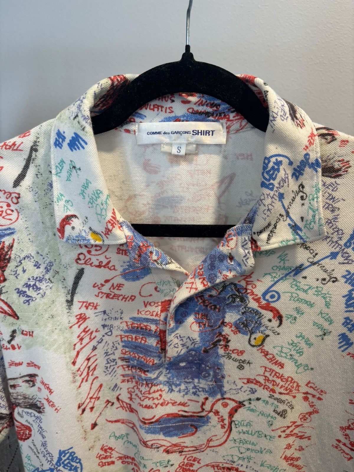 Comme des Garcons Comme Des Garcon Map Button Up 🚣 Size US S / EU 44-46 / 1 - 8 Thumbnail