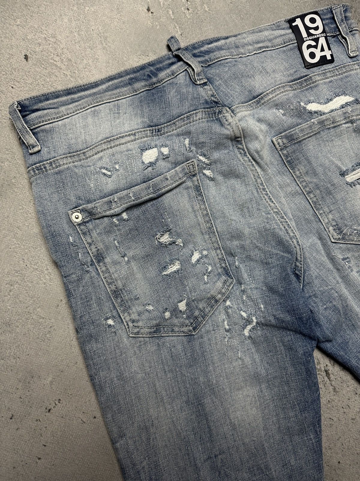 Dsquared2 Dsquared2 1964 Distressed Skater Jeans Luxury Pants y2k 00s Size US 32 / EU 48 - 10 Thumbnail