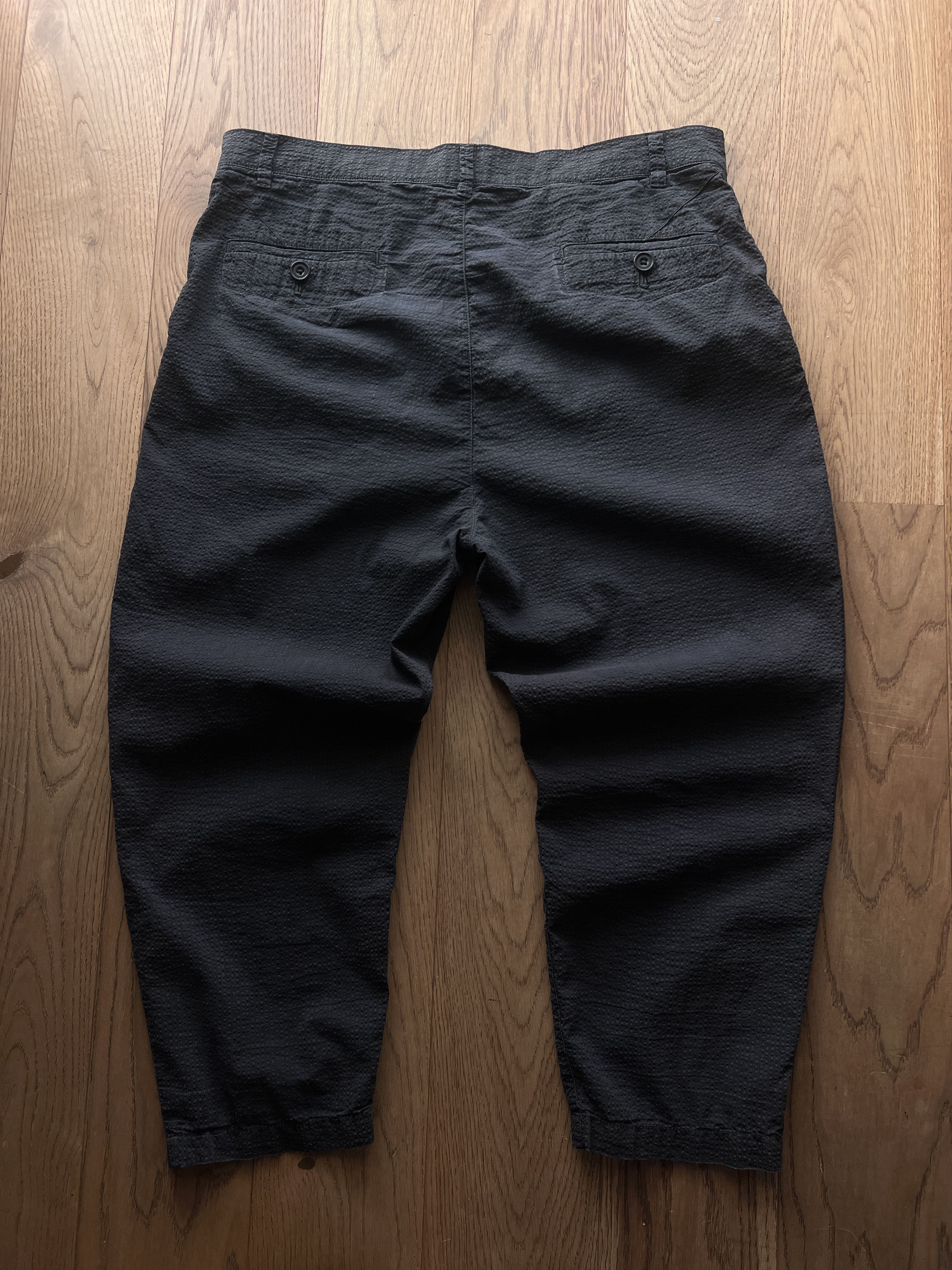 Helmut Lang Rare! Helmut Lang structure cropped pants faded distressed L Size US 34 / EU 50 - 9 Thumbnail