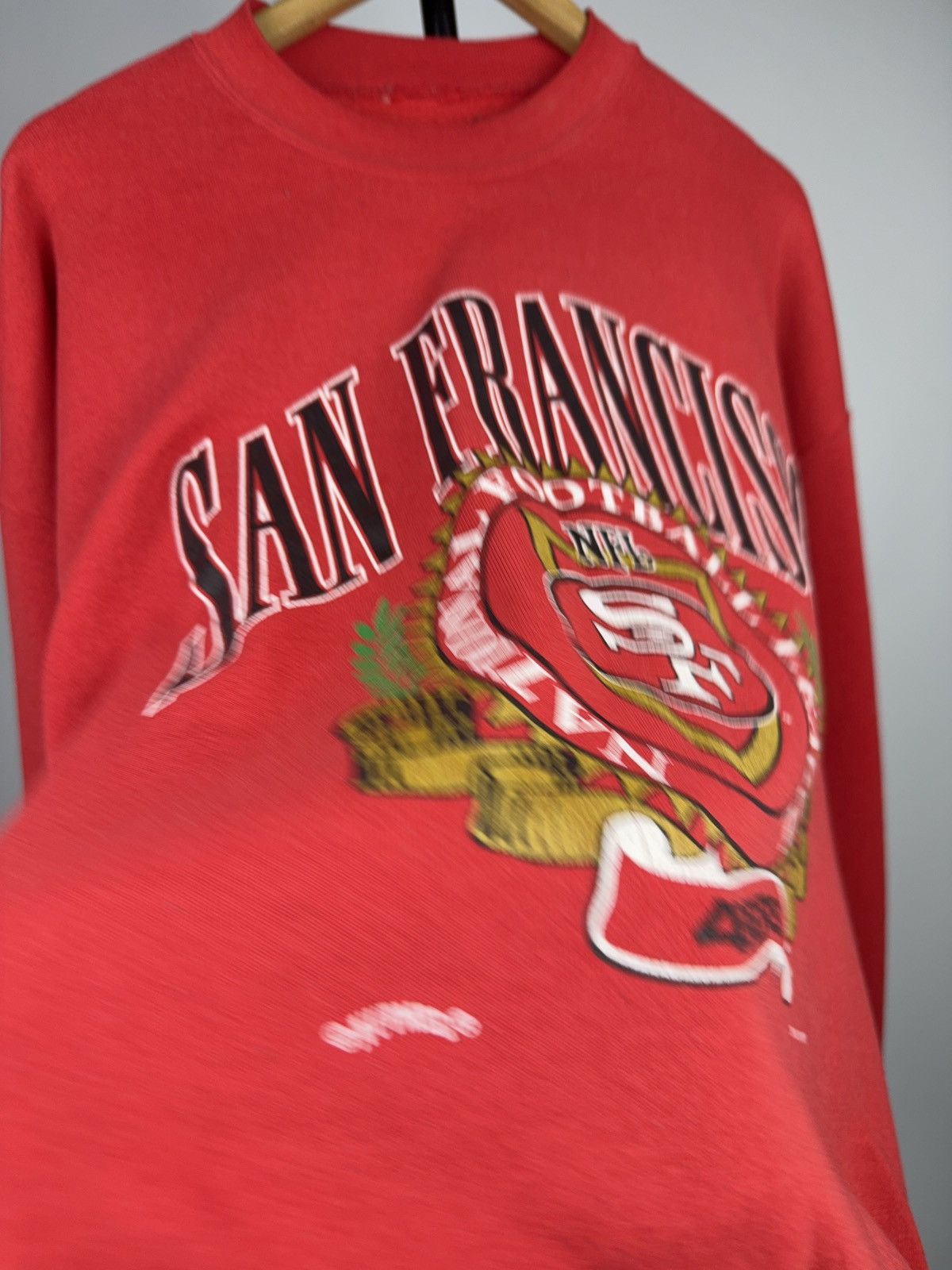 NFL Vintage 1993 49ers Nutmeg Mills Sweatshirt San Francisco NFL Size US XL / EU 56 / 4 - 5 Thumbnail