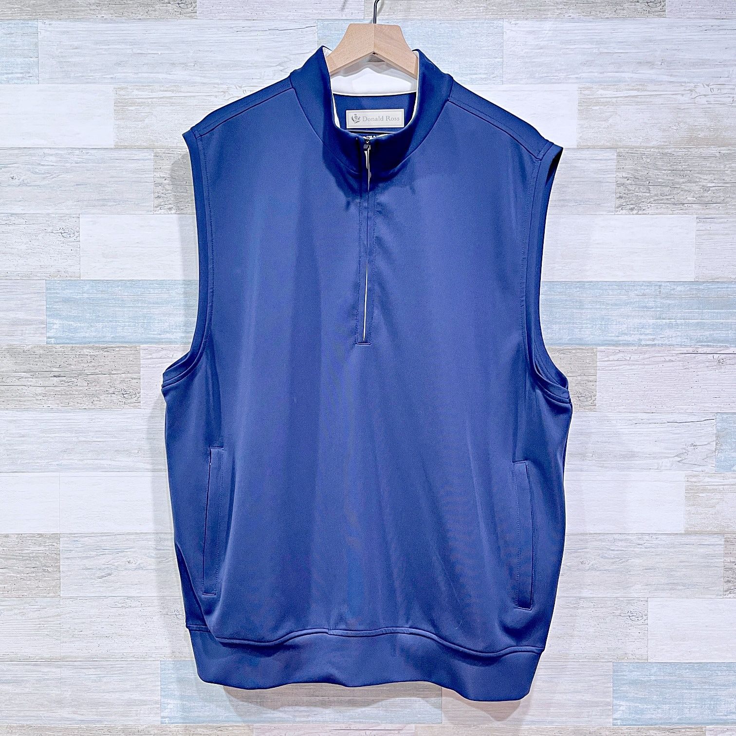 Donald Ross Donald Ross Falkirk Vest Navy Blue Mens XL Size US XL / EU 56 / 4 - 1 Thumbnail