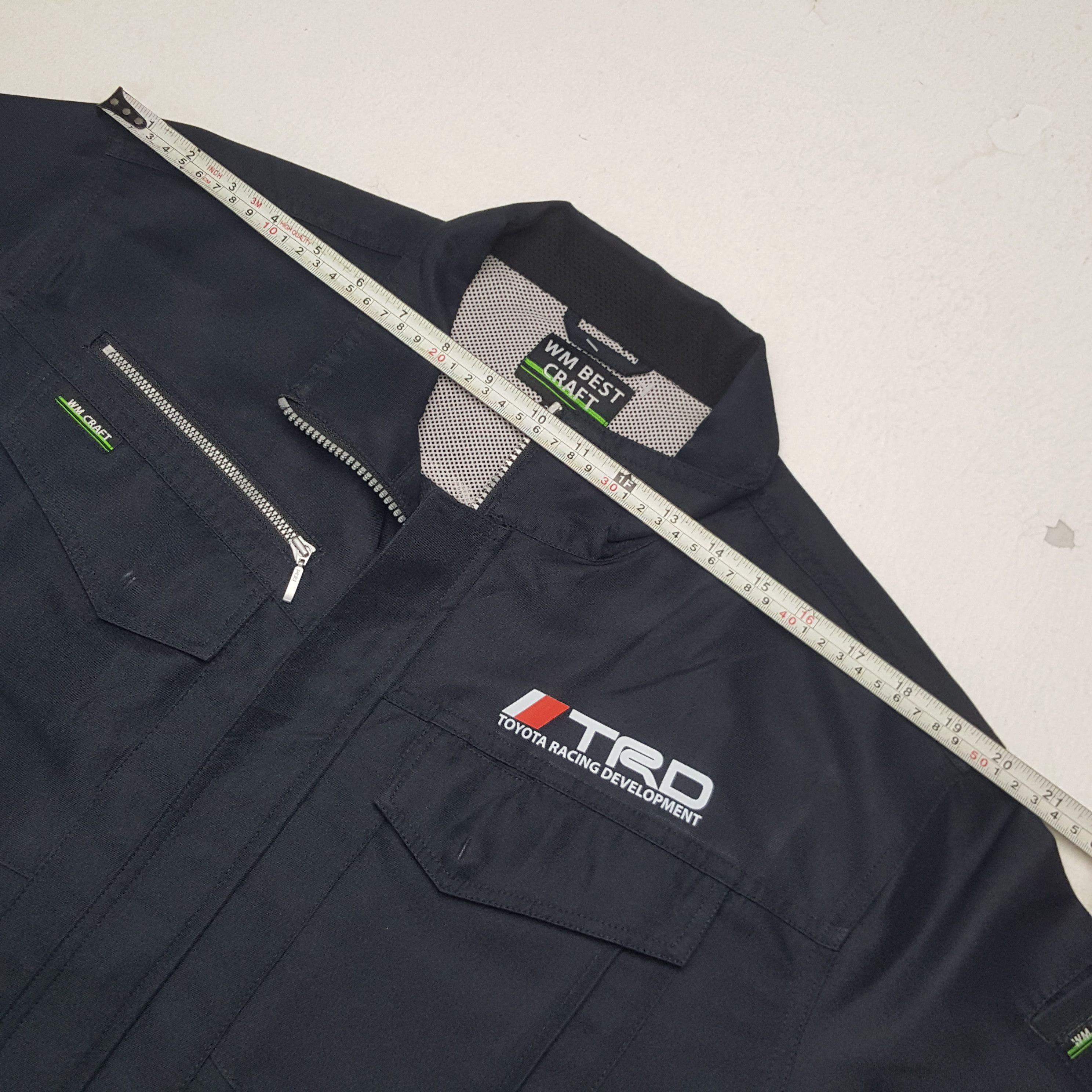 Vintage Vintage Toyota Racing Development Custom Art Worker Jacket Size US L / EU 52-54 / 3 - 6 Thumbnail