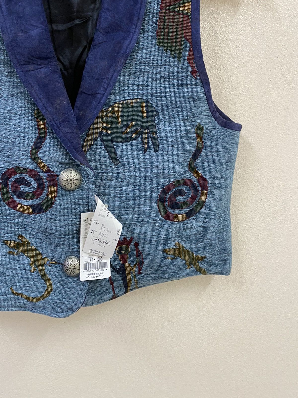 Native Vtg Vest Native Handmade In America Size US S / EU 44-46 / 1 - 9 Thumbnail