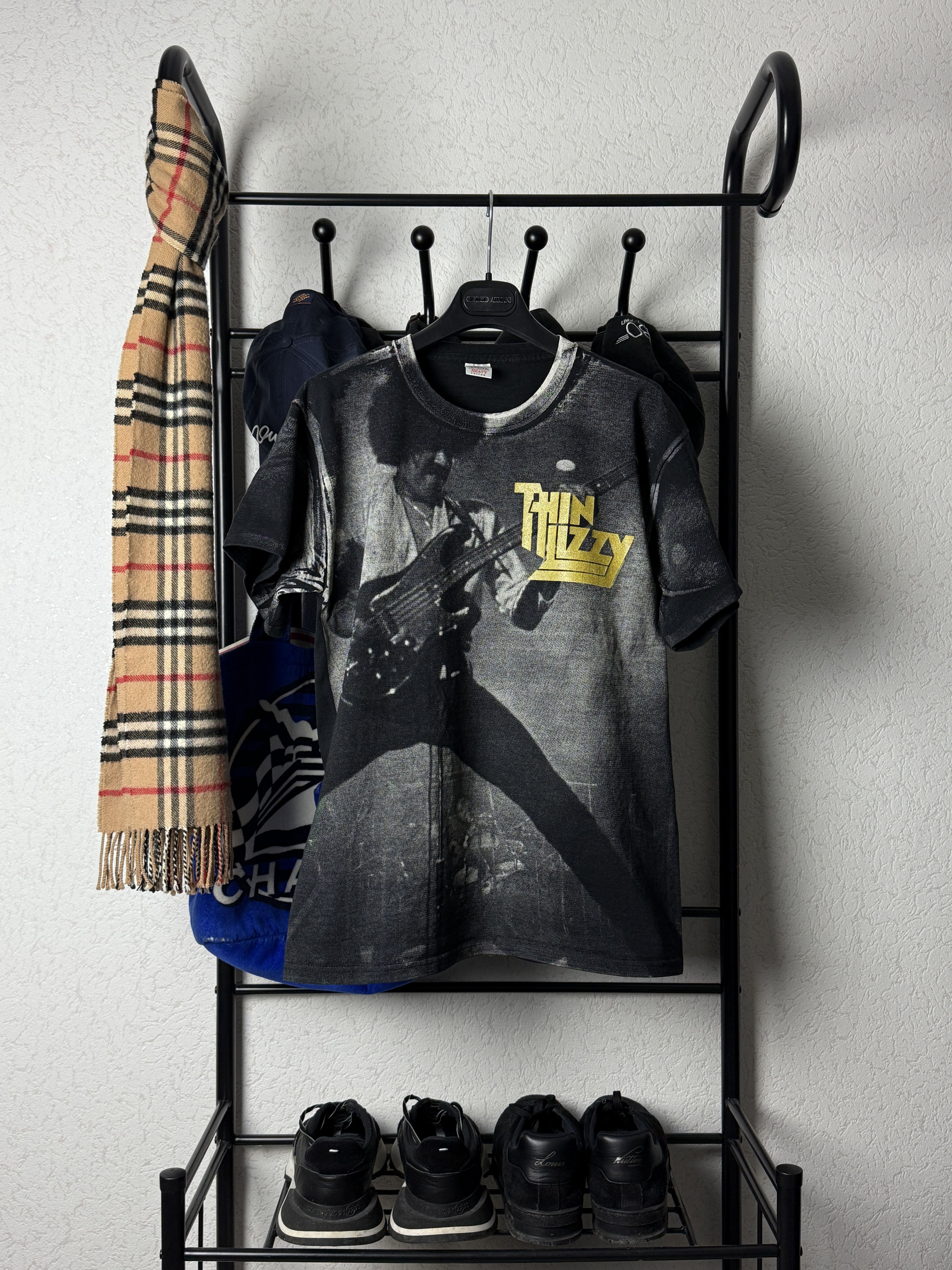 Band Tees Thin Lizzy all over print band t shirt. Size US L / EU 52-54 / 3 - 1 Thumbnail
