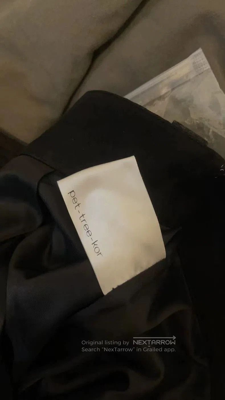 pet-tree-kor Grey Texture Casual Pants. Size US 34 / EU 50 - 3 Thumbnail