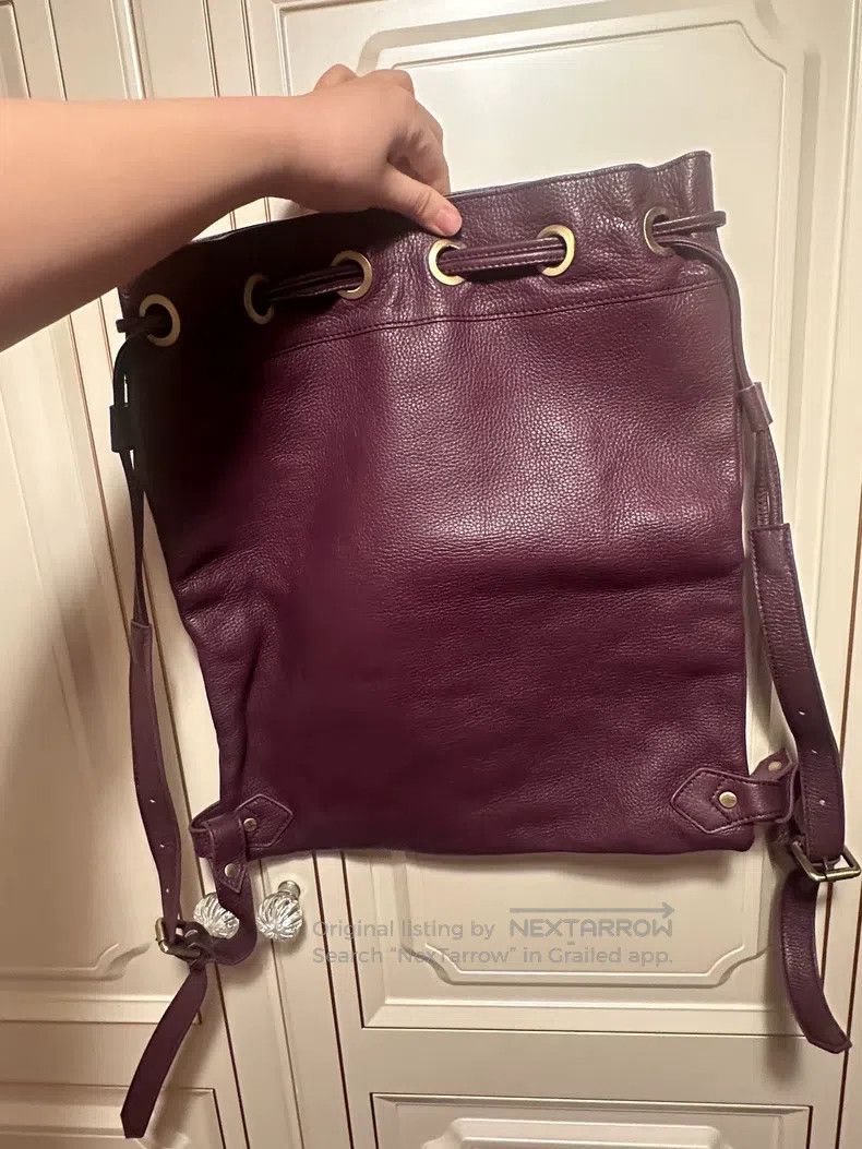 Vivienne Westwood Vivienne Westwood size os Real Leather Drawstring Backpack Size ONE SIZE - 3 Thumbnail