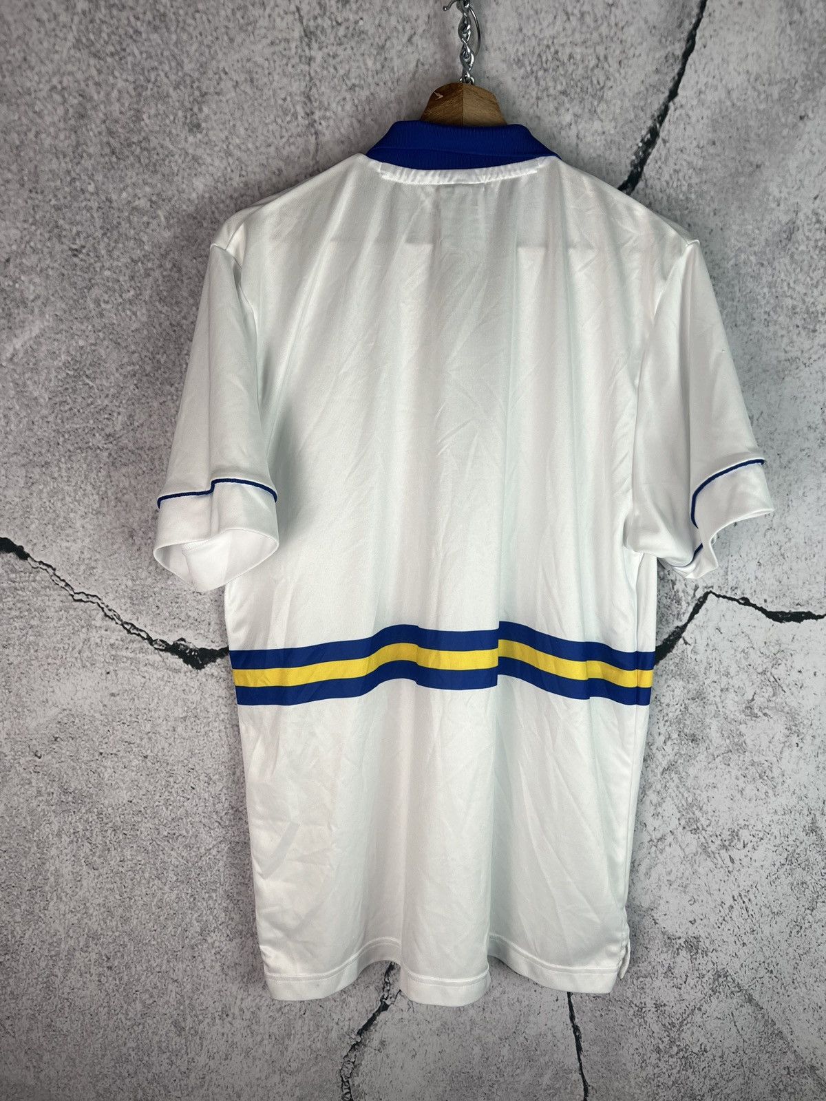 Vintage Score Draw Leeds United Admiral Retro Shirt Jersey Size US L / EU 52-54 / 3 - 2 Thumbnail