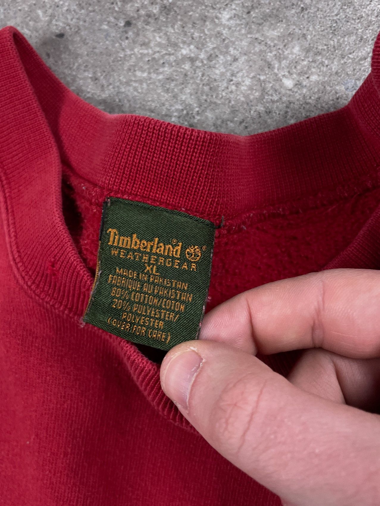 Timberland Vintage Timberland Sweatshirt Crewneck Spellout Big Logo Size US XL / EU 56 / 4 - 3 Thumbnail