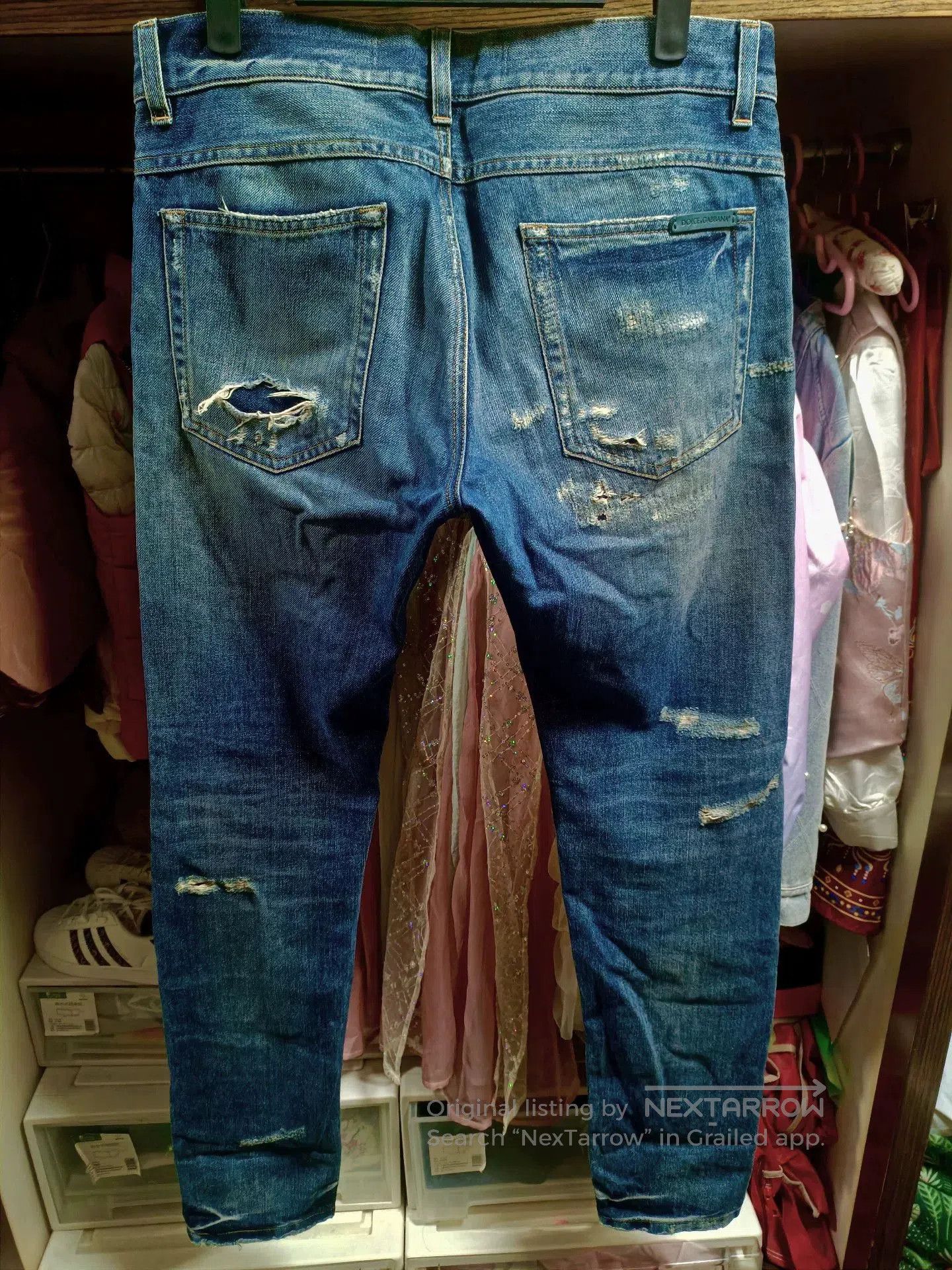 Dolce & Gabbana Dolce & Gabbana 14GOLD Distressed Jeans. Size US 30 / EU 46 - 2 Thumbnail