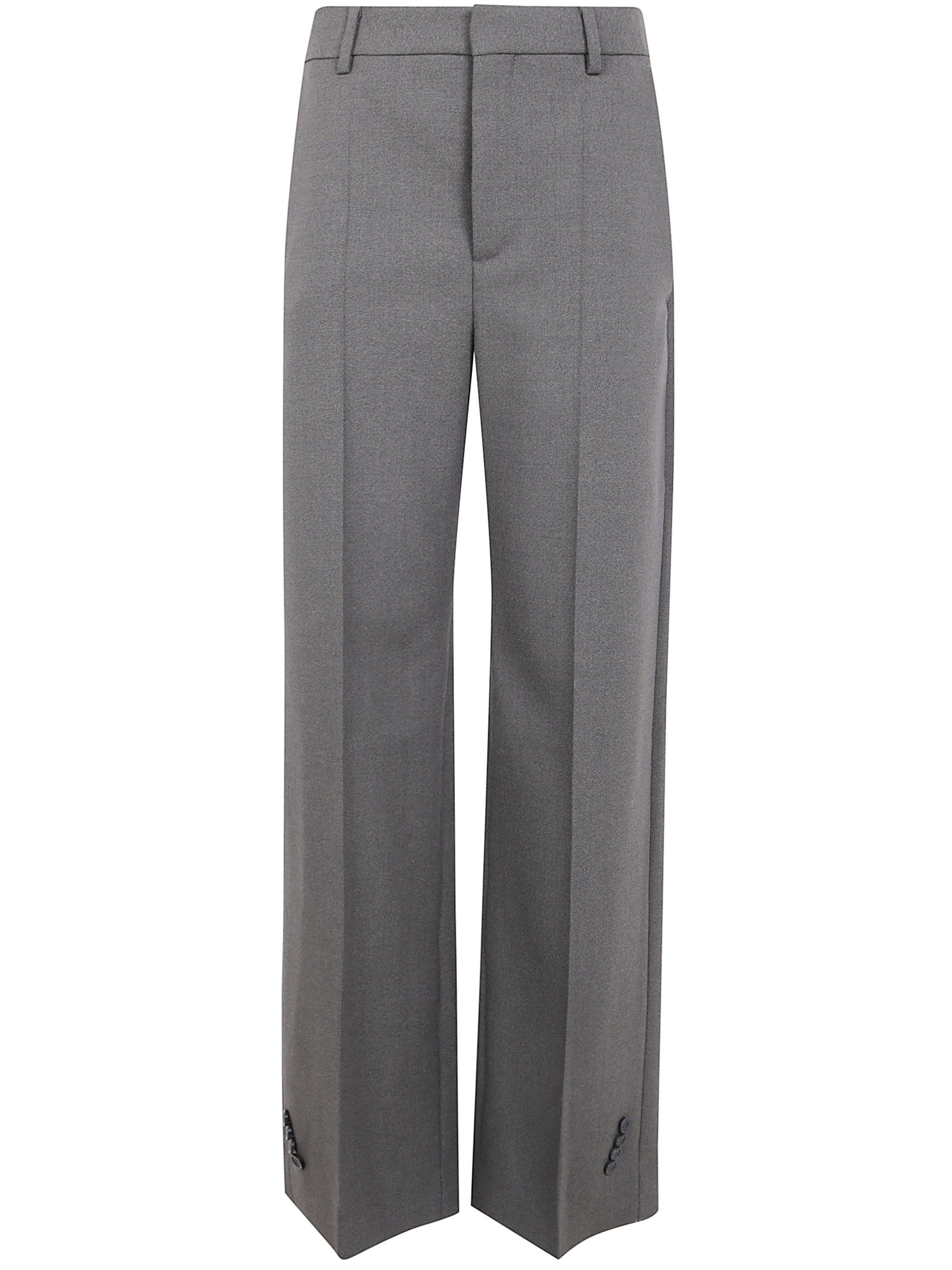 Jean Paul Gaultier TAILORING TROUSER WITH HEM BUTTONING DETAIL Size 27" / US 4 / IT 40 - 1 Thumbnail