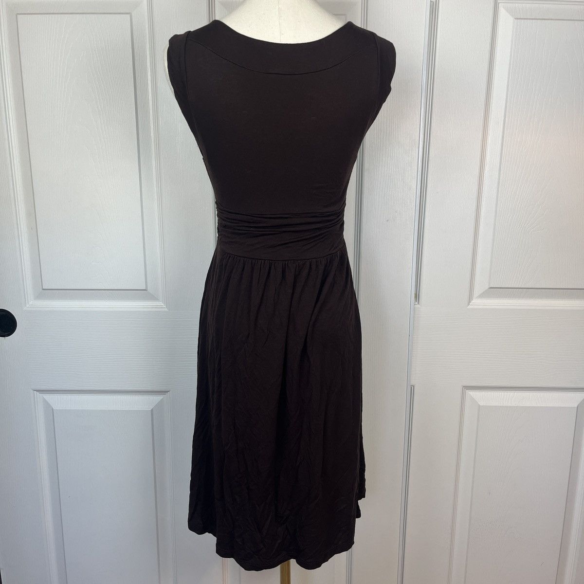 Other Brown Gilli ModCloth ruched knit midi dress y2k Size S / US 4 / IT 40 - 2 Thumbnail