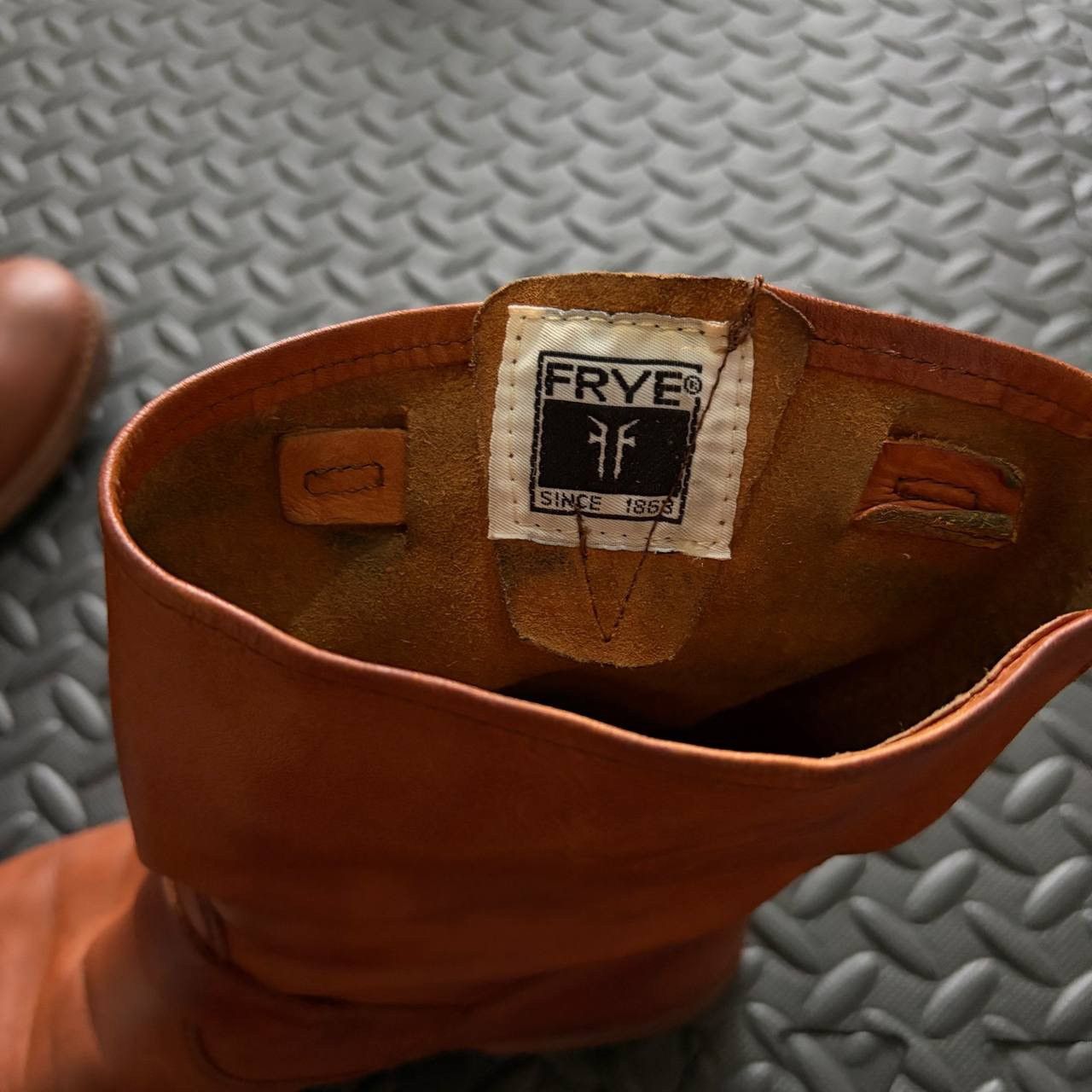 Frye Frye Engineer Boots Brown Leather Size US 6.5 / EU 39-40 - 9 Thumbnail