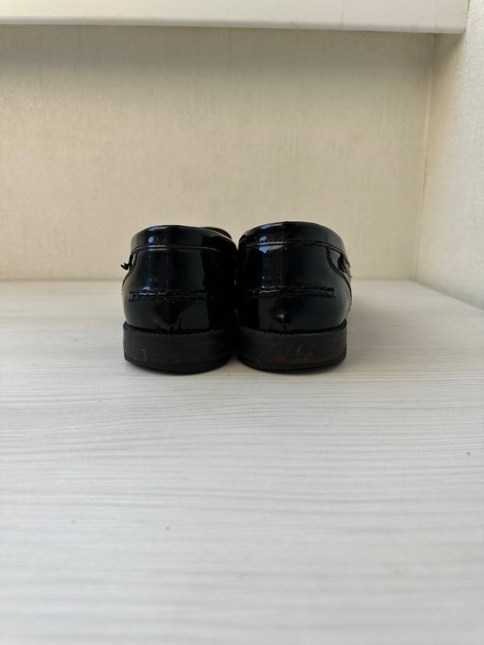 Leather × Russell & Bromley Russell & Bromley Patent Leather Loafers Horsebit Italy Size US 7 / EU 40 - 6 Thumbnail